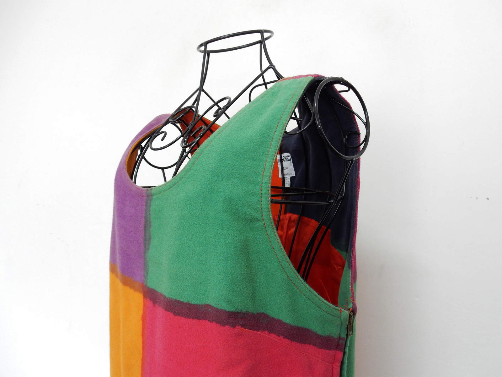 MOSCHINO JEANS VINTAGE DRESS DRESS COTTON