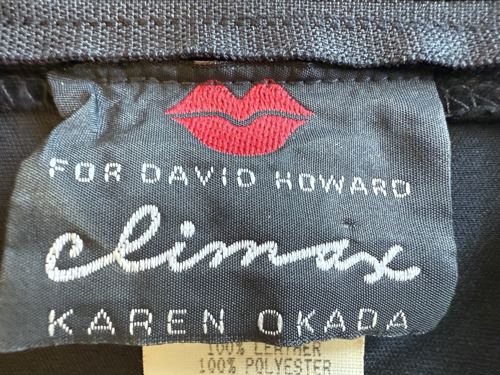 Vintage 80 Climax Karen Okada for David Howard Dress 13/14 Leopard Chiffon Suede