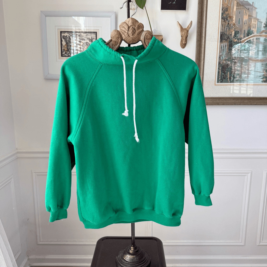 Vintage 80s 90s Boundary Waters Green Sweatsuit Track Suit Sweatshirt Sweatpants