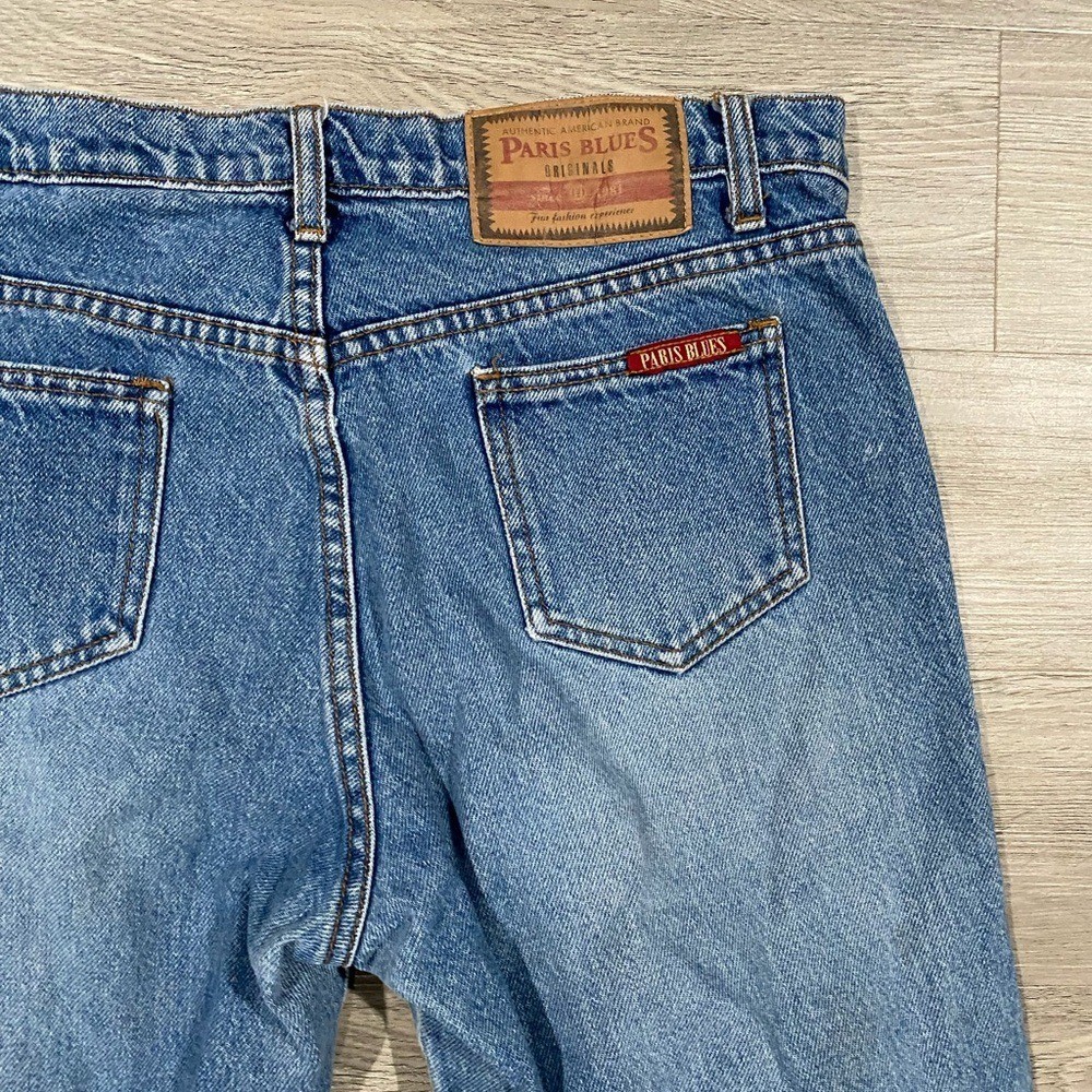 Vintage Paris Blues Stylish Blue Denim Jeans