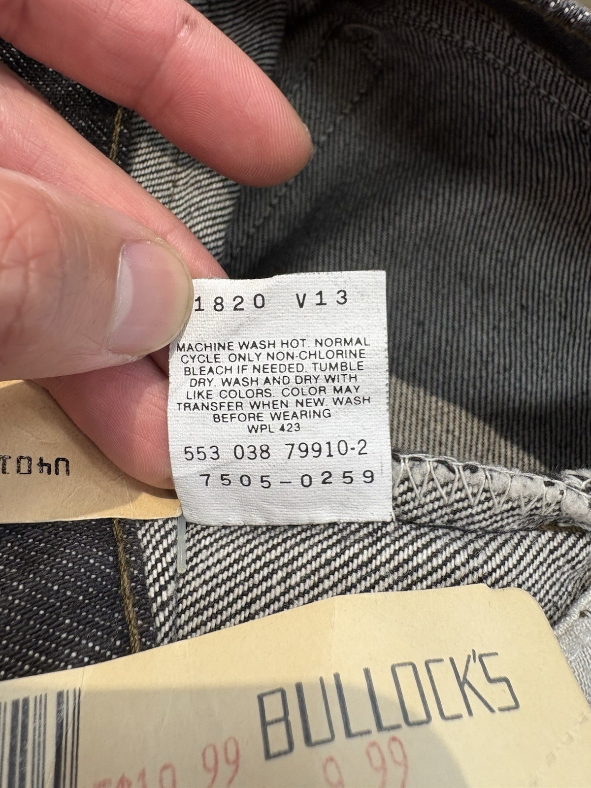 Vintage Levi’s 505 Student Fit Jeans – Deadstock (1988) – 27×32 – Made in USA