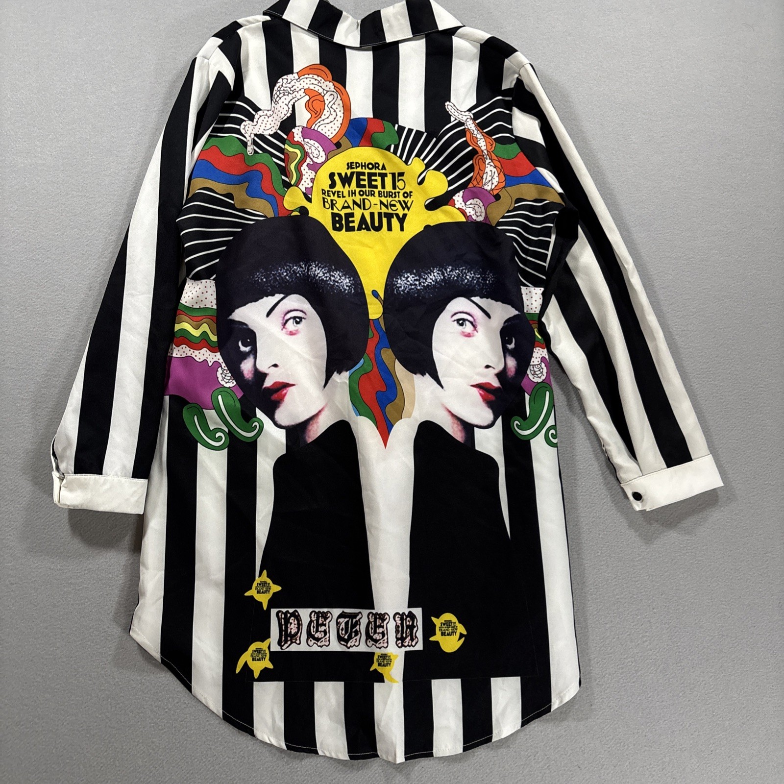 Sephora Mod Vintage Shirt Dress Smock XL