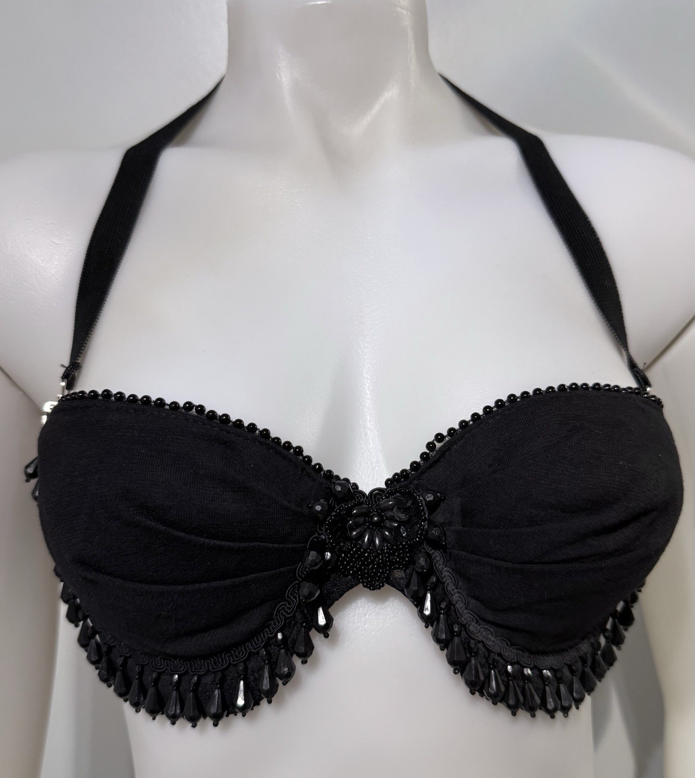 VINTAGE SOLANA BLACK BUSTIER