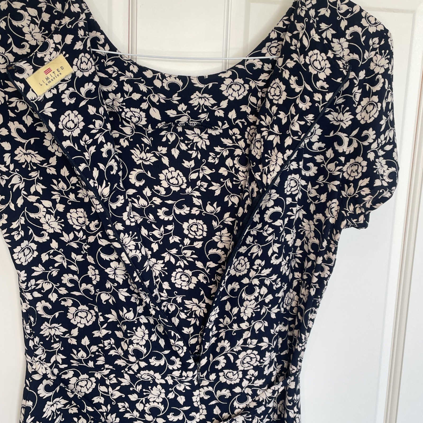 Vintage 90s Women’s Retro Floral Maxi Dress Sz 8 Y2K Whimsigoth Boho Cottagecore