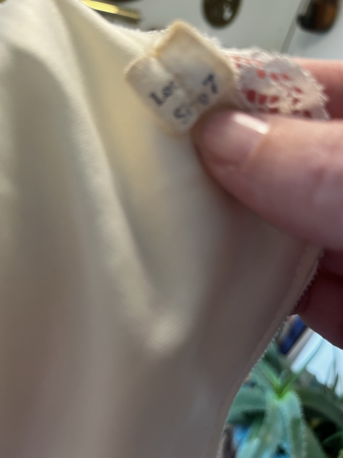 1970s Cream Prairie Style Wedding Dress