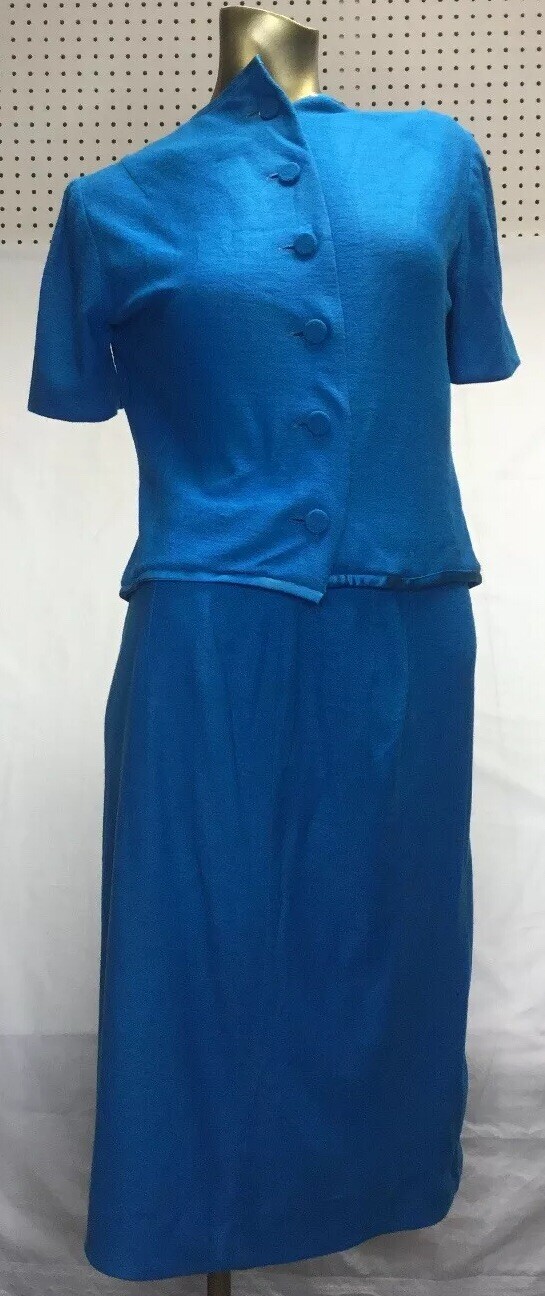Vintage George Small New York Size 12 Skirt And Top Set
