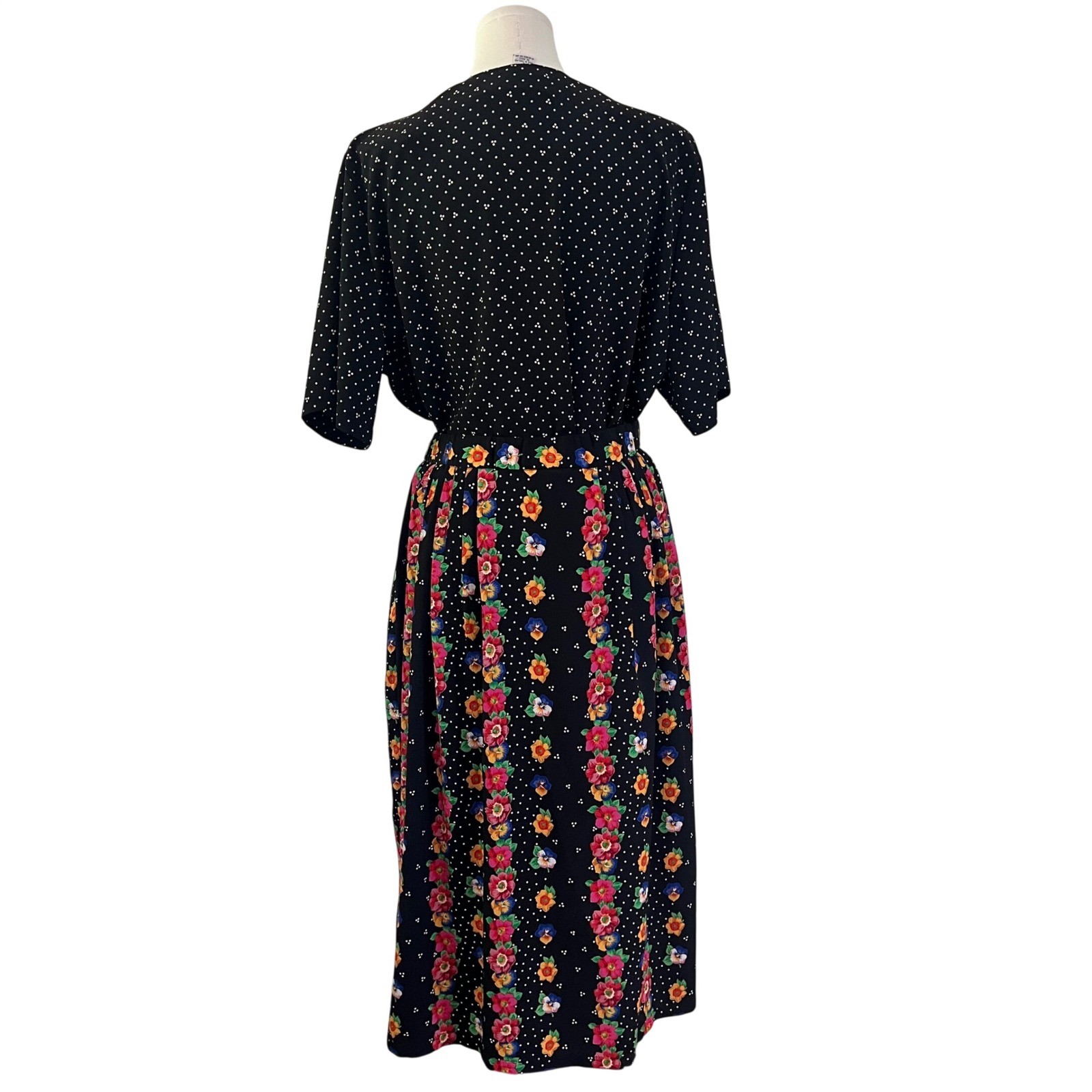 Vintage Napa Valley Floral Two Piece Matching Set Cottagecore Teachercore L 18