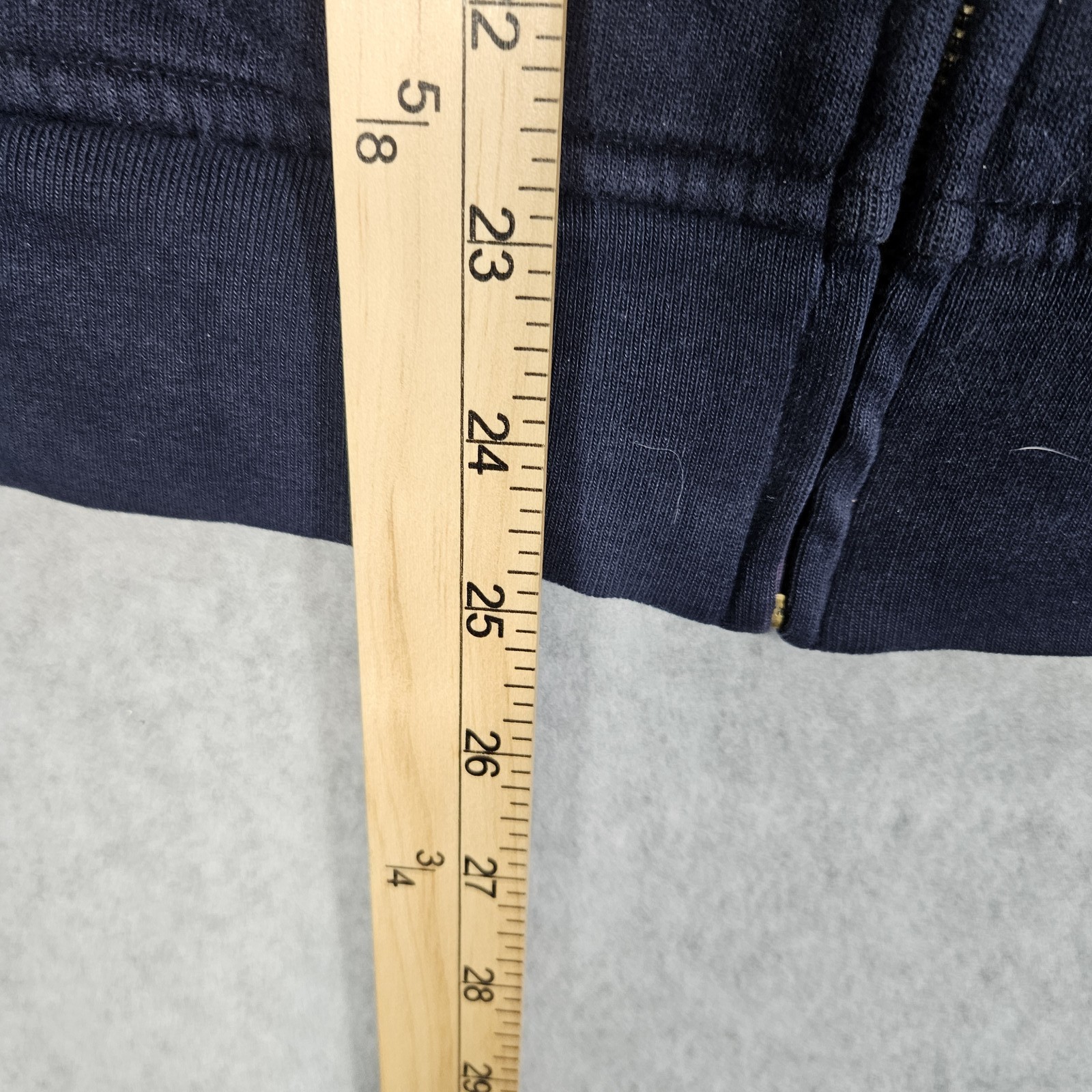Lauren Jeans Co. Ralph Lauren Women’s Navy Full Zip Hoodie Sweatshirt Size L