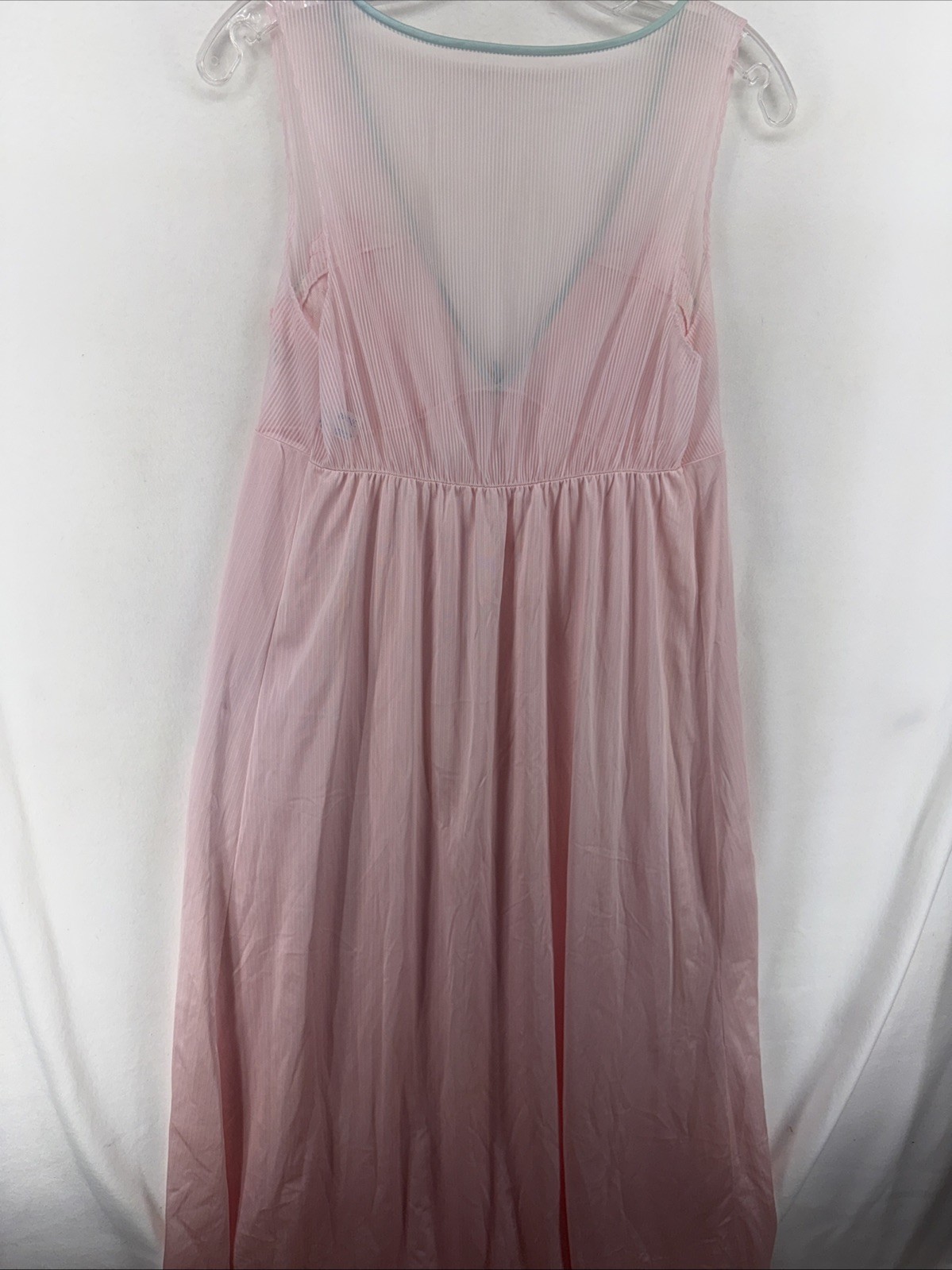 Lorraine nightgown Vintage M Long Pink Made USA