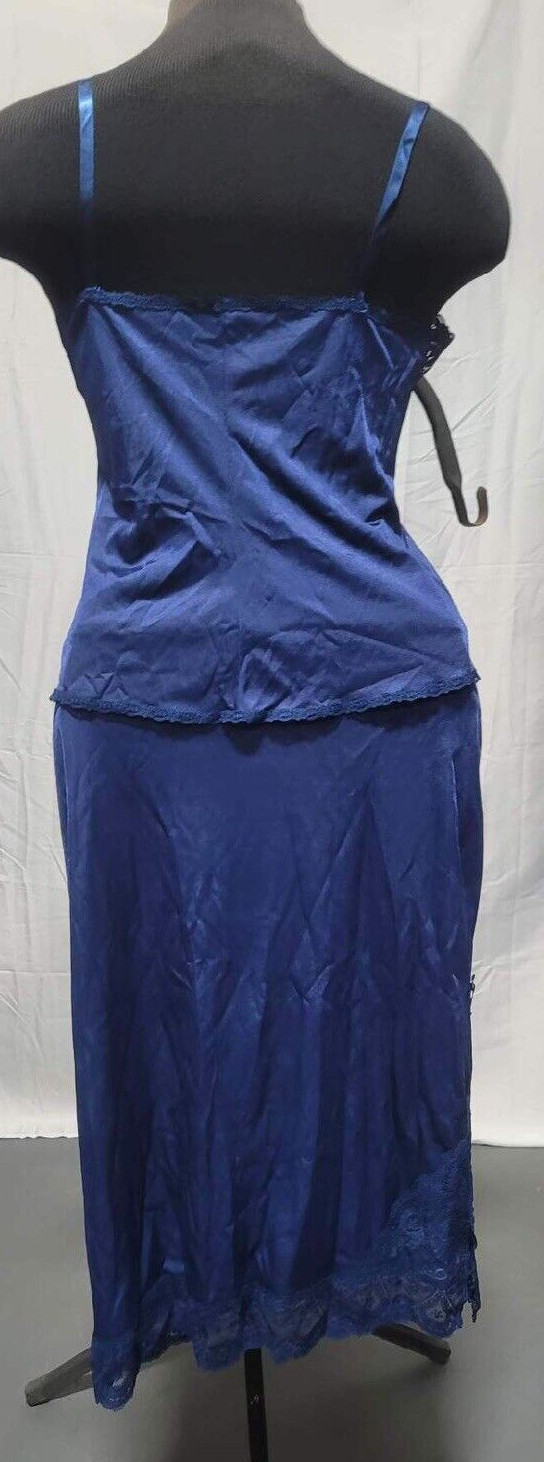 Blue Slips Vintage Bestform Size 32 Camisole & Slip Set Nylon & Lace Style 1318