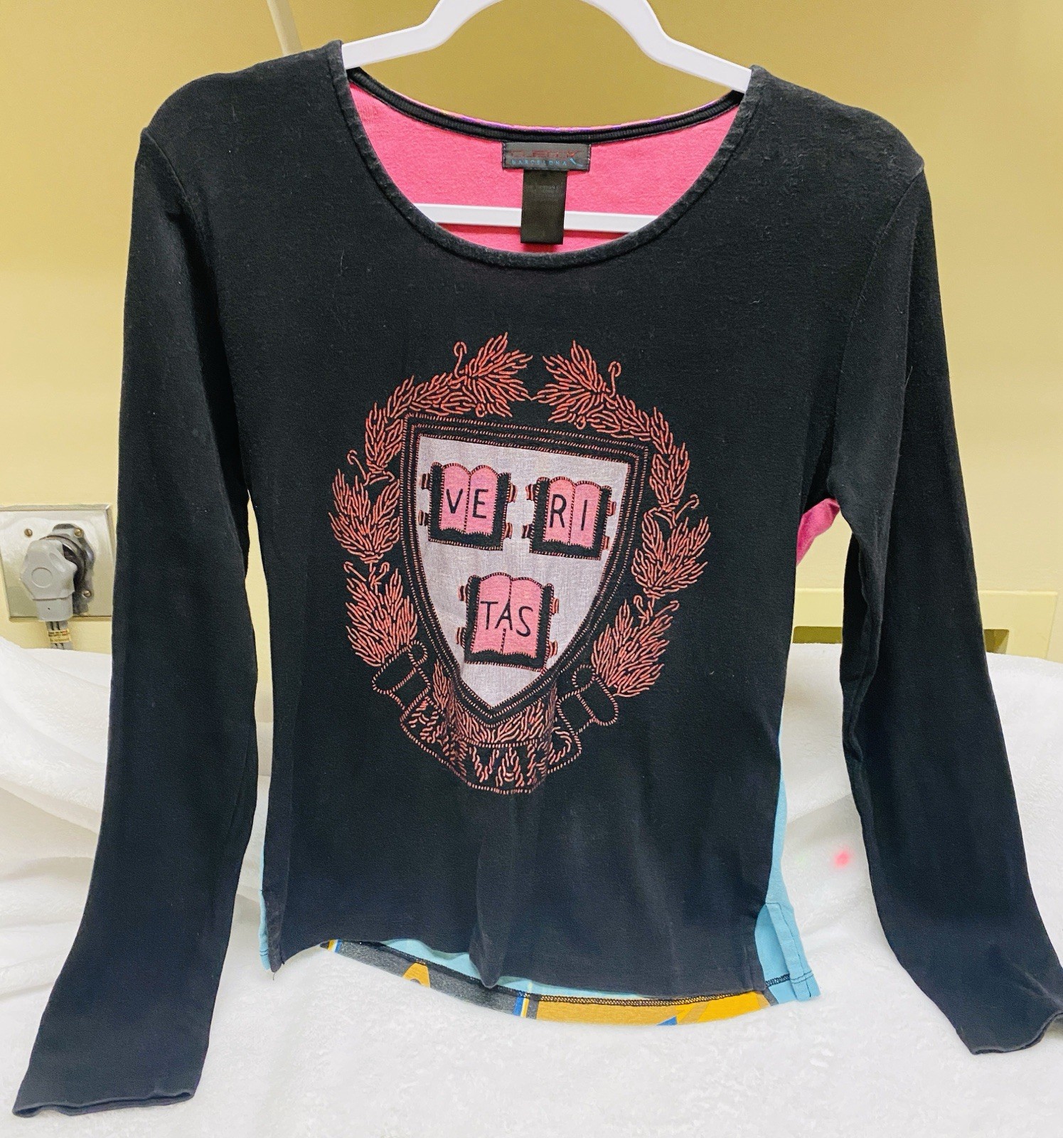 Vintage Custo Barlcelona Top Size 3 Ve Re Tas Made In Italy