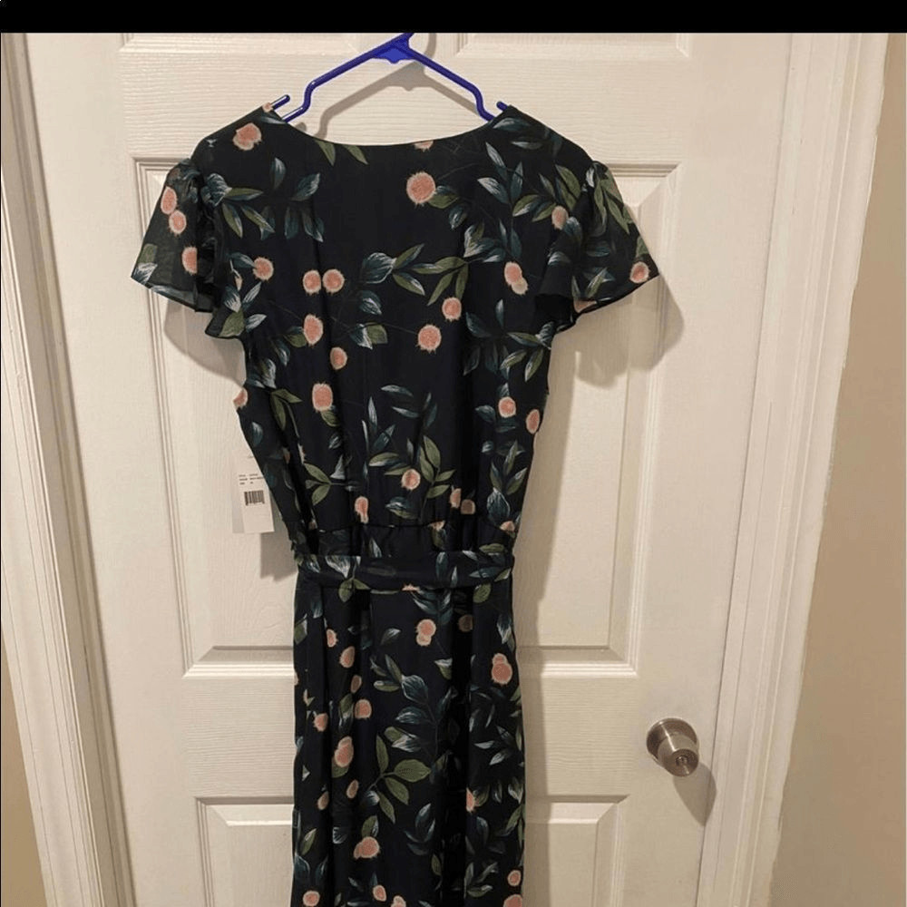 Beautiful hi-low floral dress