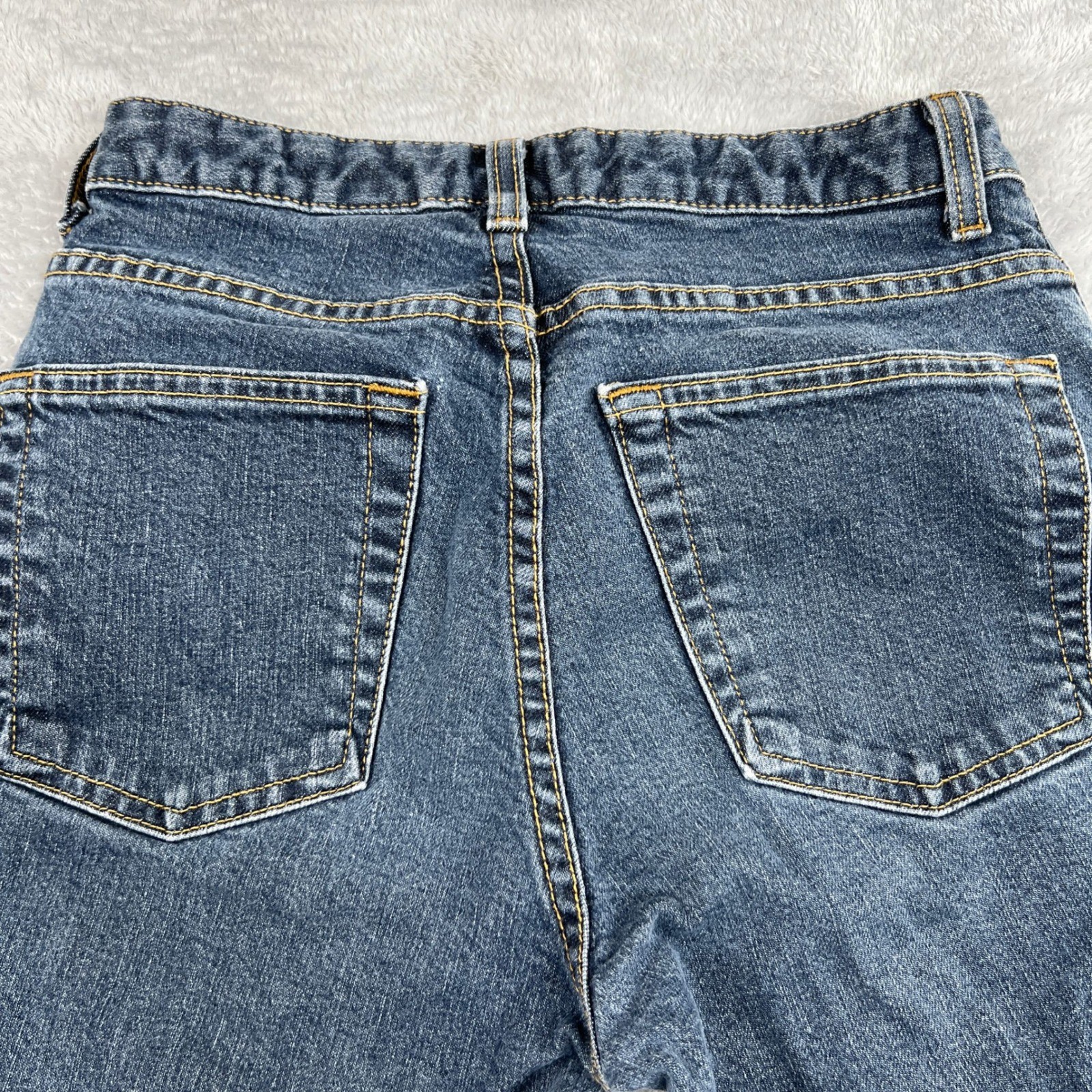 VTG Gap Boot Cut Stretch Jeans 6 Regular Blue Women Made in USA Y2K Flare