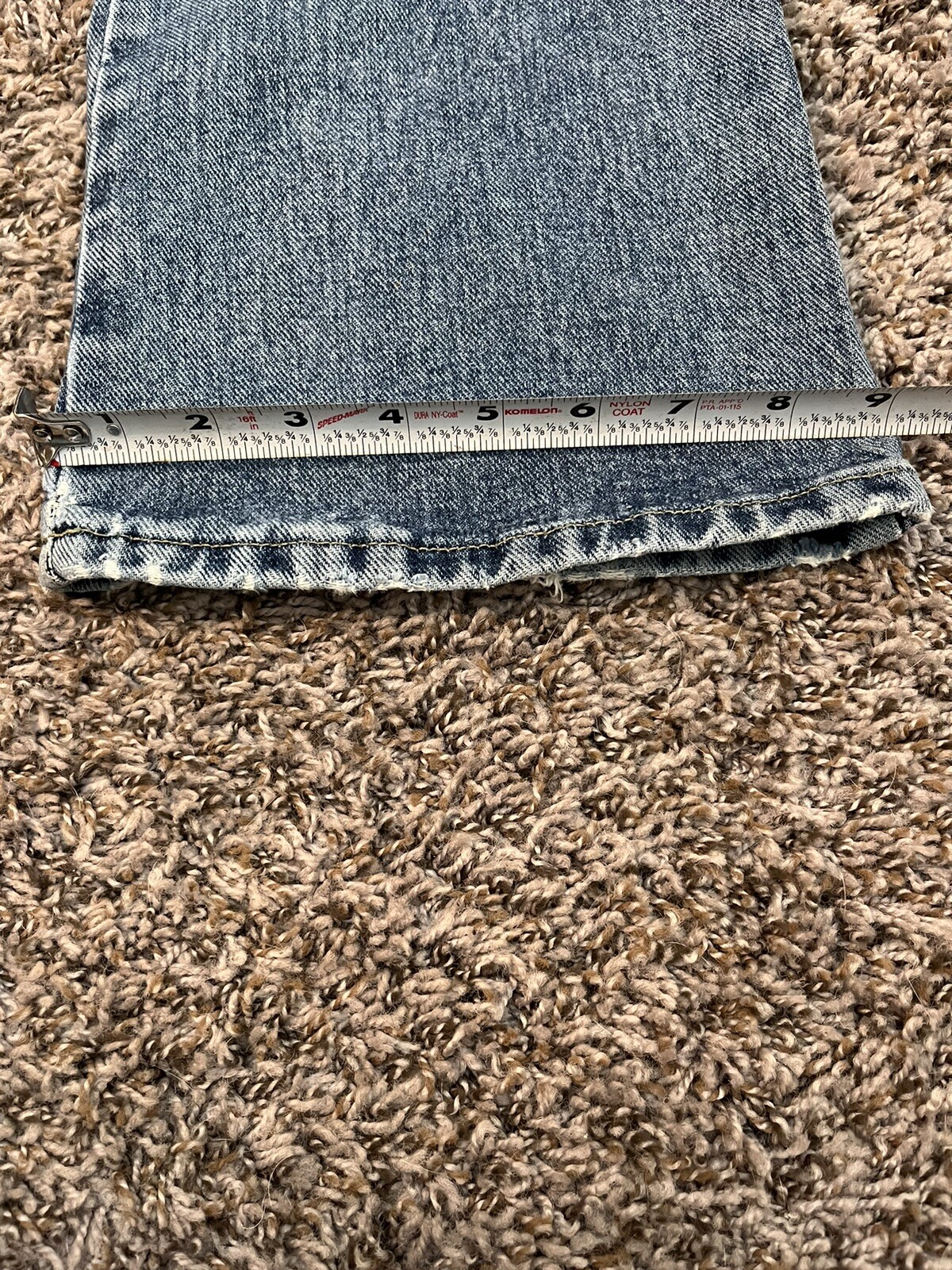 Vtg Jnco Jeans Basics Original Women’s Sz7 20” 1061 USA Style S1061 Cut#300106