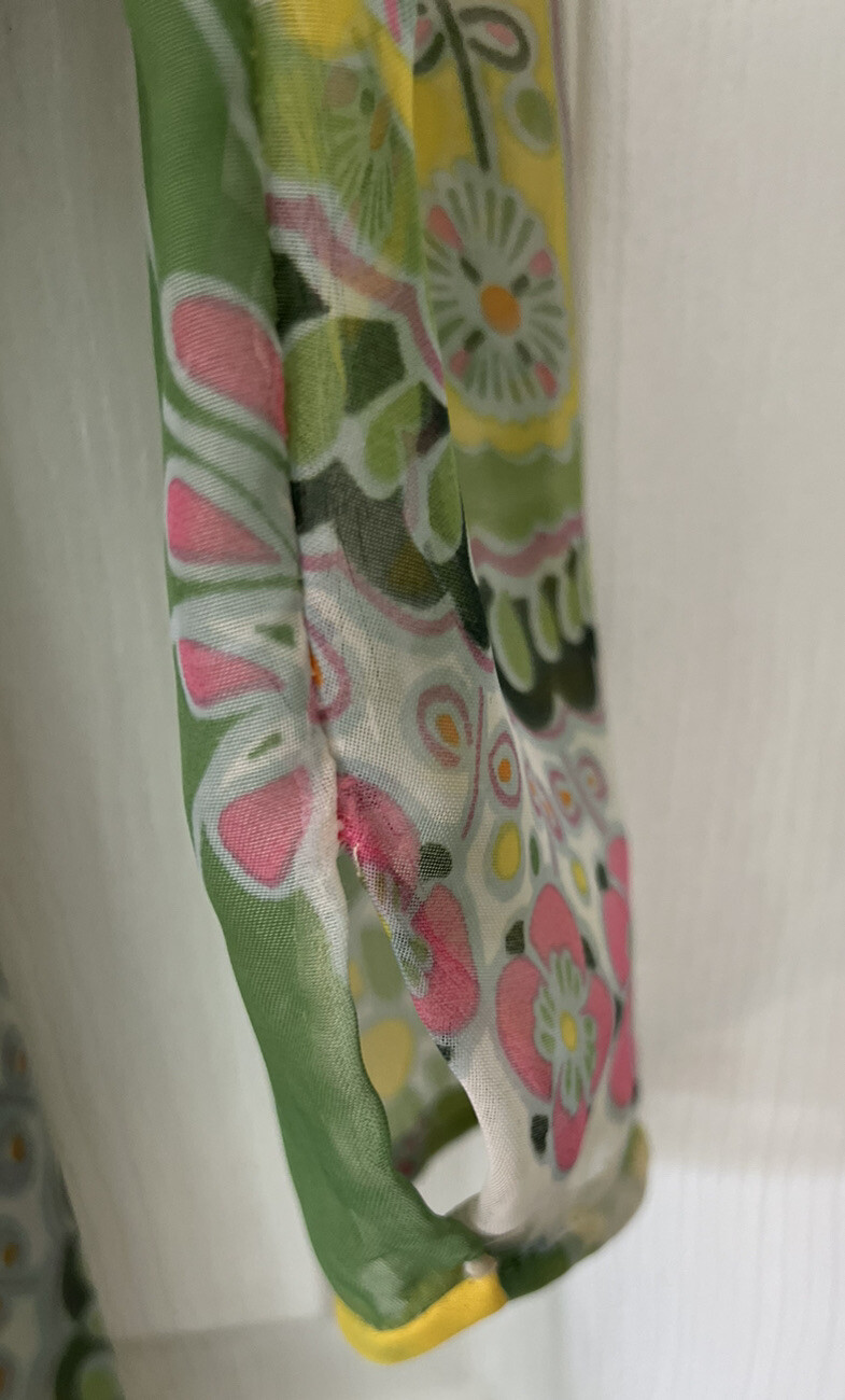 Vintage Arthur’s 60’s 70s Long Floral Dress Mod