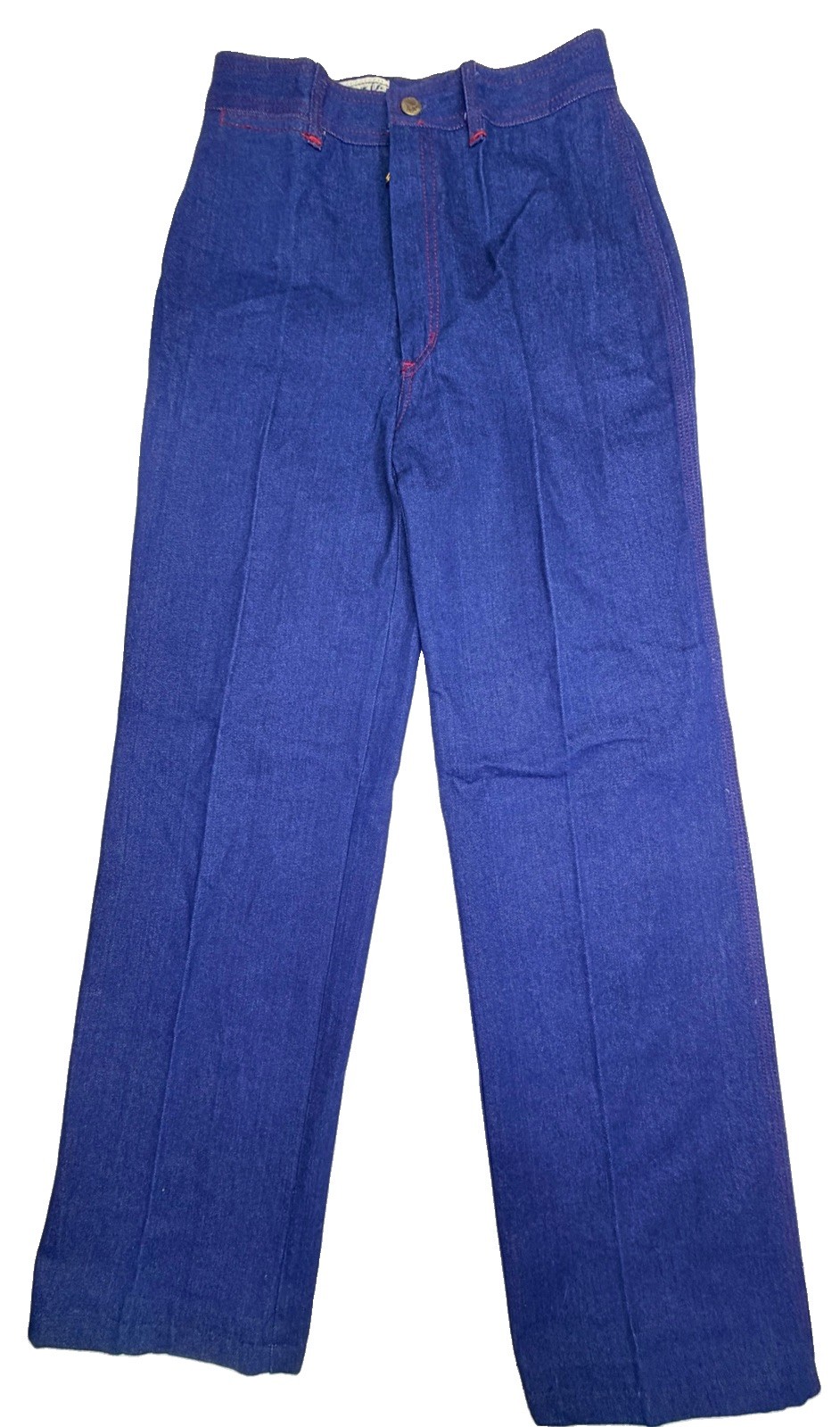 Vintage 70s Arpeja Organically Grown Jeans Women’s 11 Blue Wide Leg