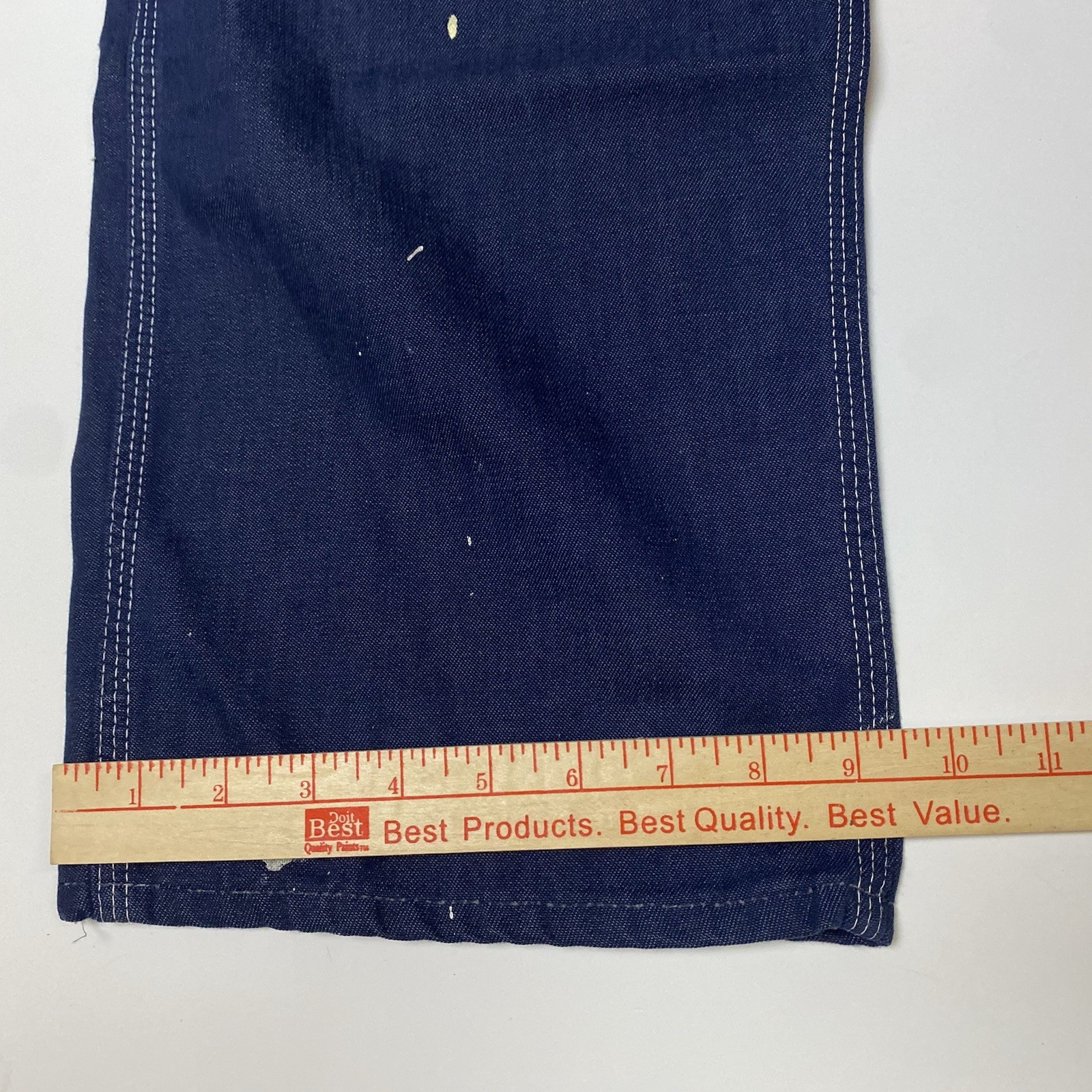1970s Vintage Sears Denim Carpenter Jeans Painter Pants 32×30 Fits 31 x 29