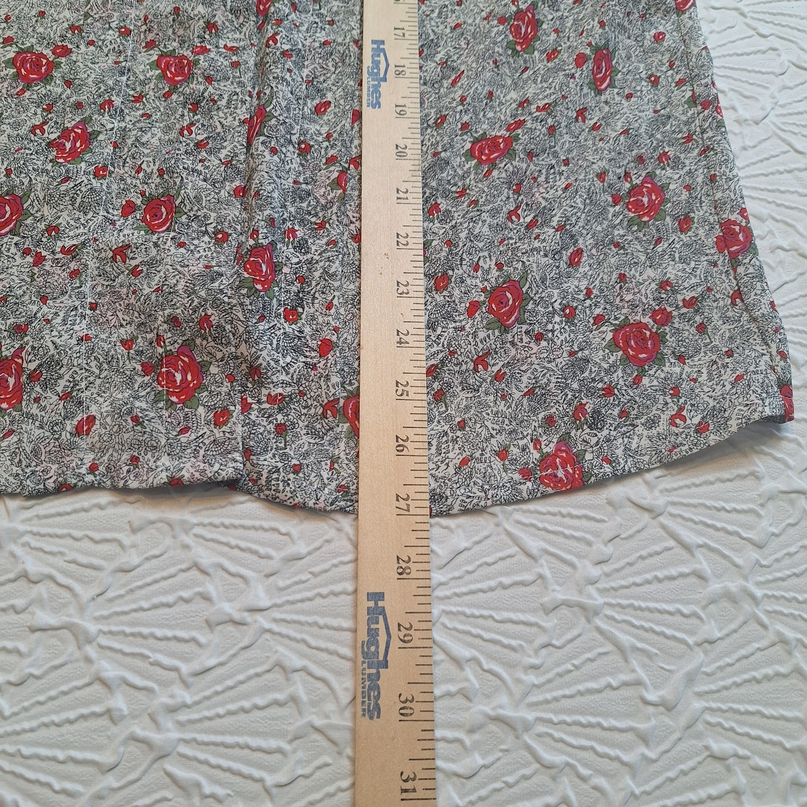 Vtg 80s Compositions Maxi Skirt Set, Sz 12