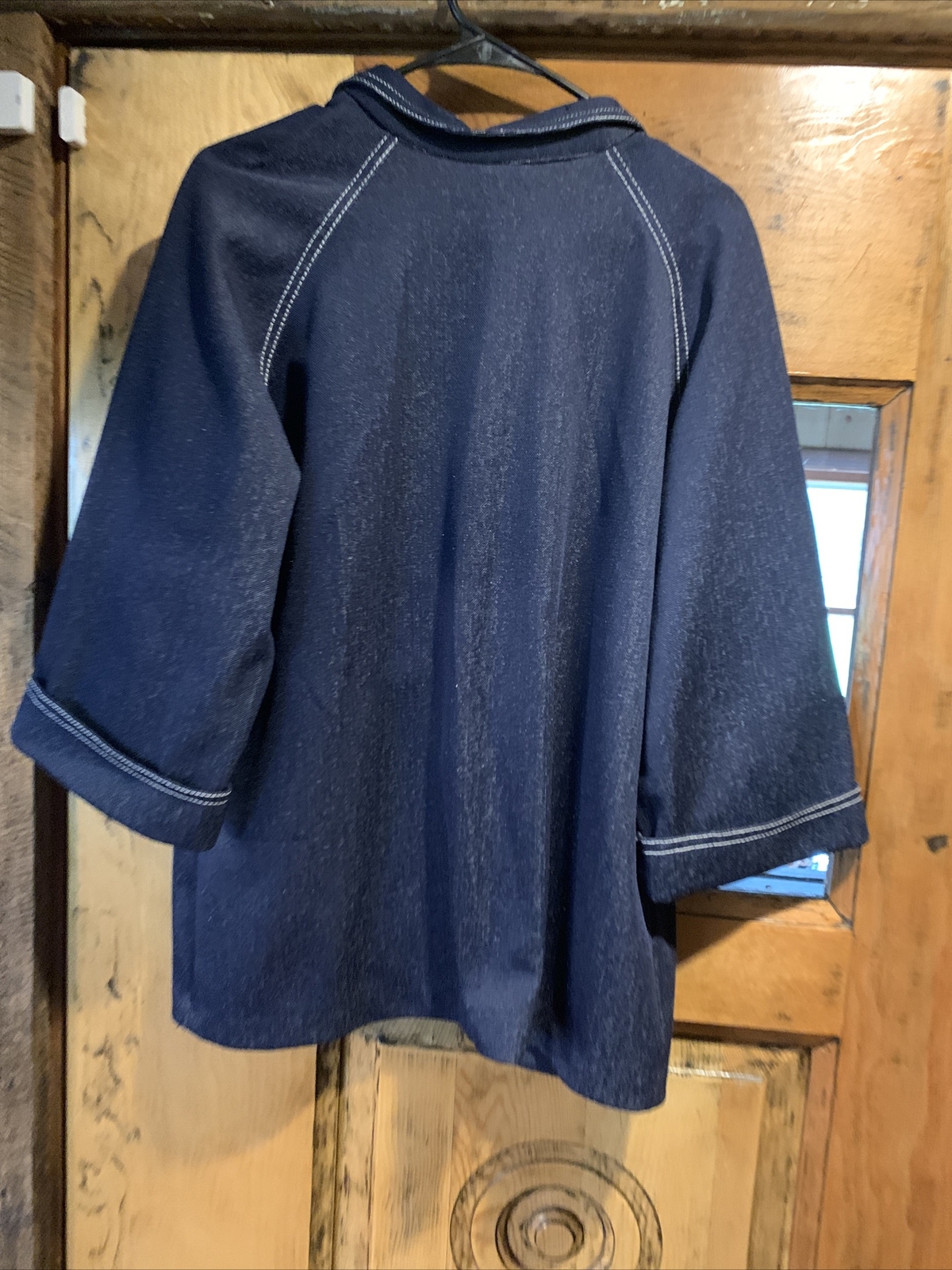 Vintage 1960’s Dee Of California denim polyester shirt jacket iconic look