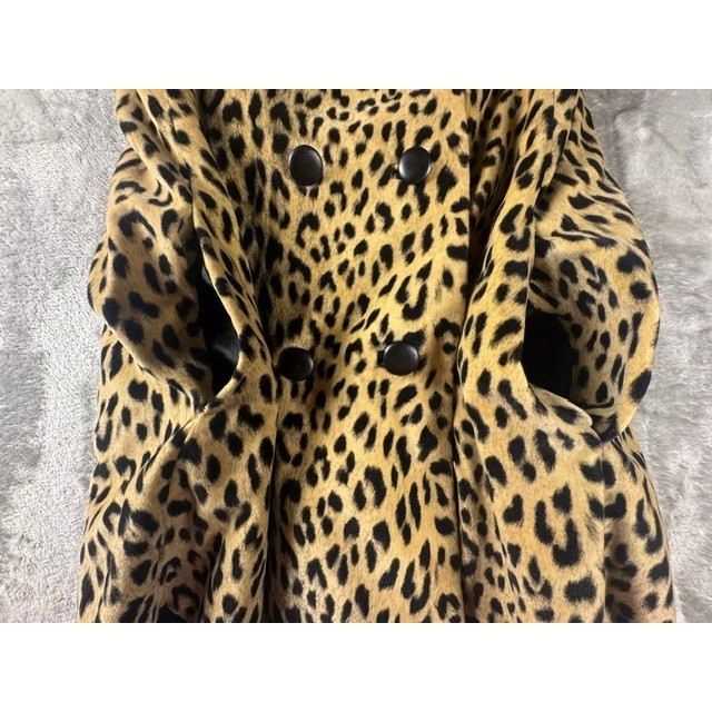 Lawrence of London Coat Women S Leopard Print Double Breasted Weather Resistant