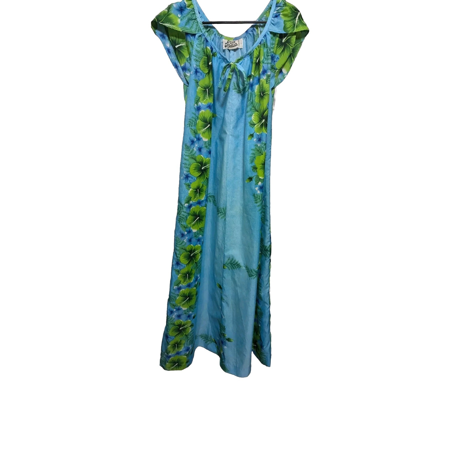 Vintage Hilo Hattie Hawaiin Floral Maxi