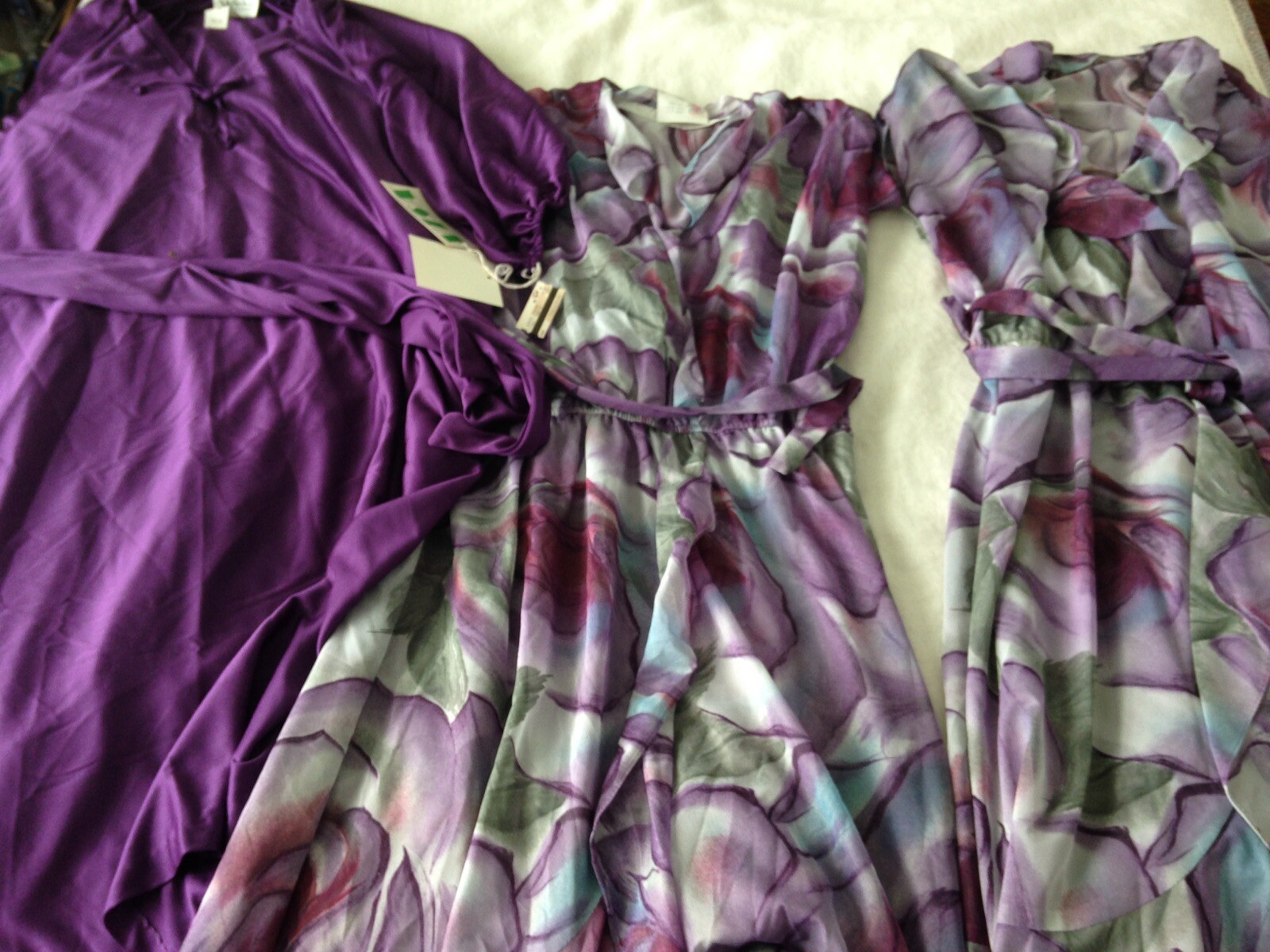 Lot of 5 -VINTAGE- NEW plus size Dresses size 22.2 TO 24.5 PLUS – RETAIL $540