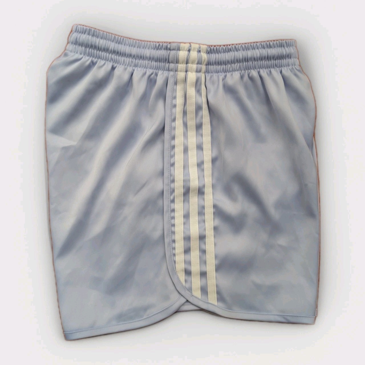 Adidas Glanz Satin Sprinter Shorts XS Lilac Running Womens Casual Vintage Sports