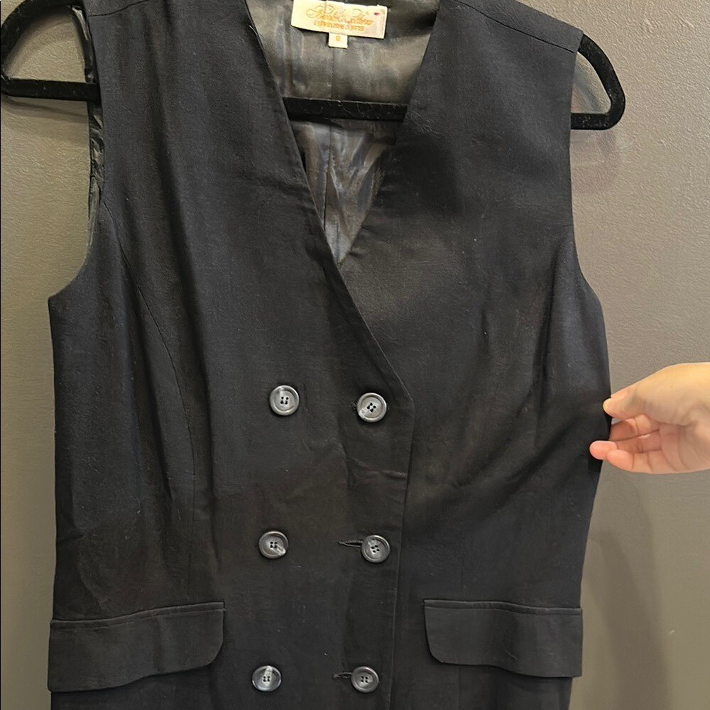 Brooks Brothers 1818 | Vintage Black Tuxedo Dress | Size 8 | EUC | Classic