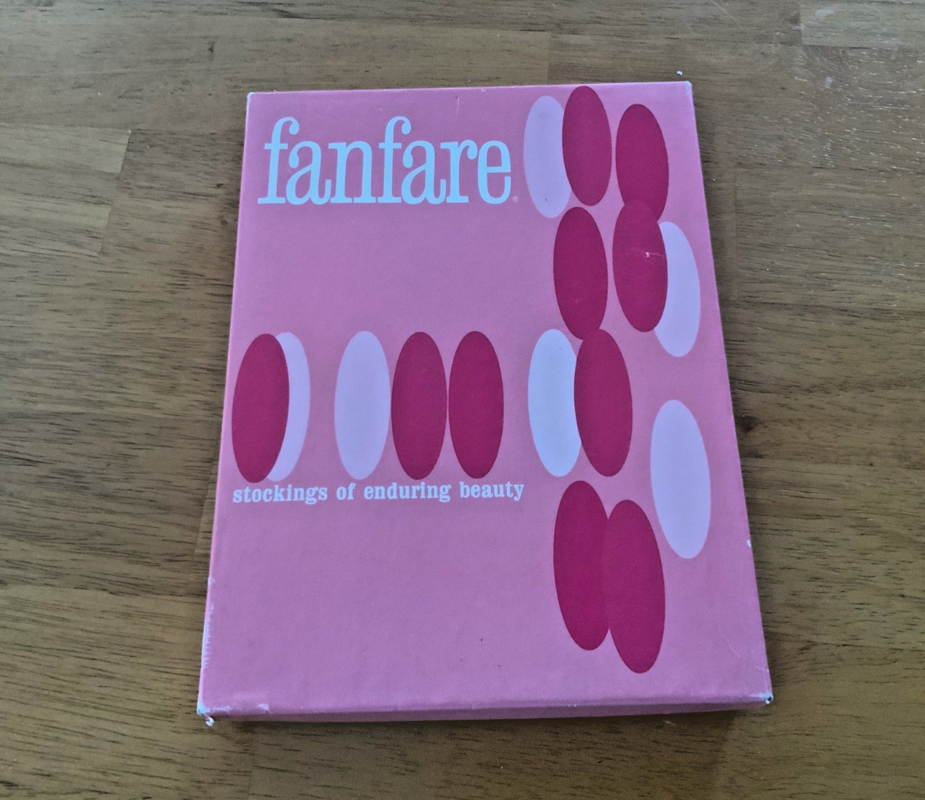 Two (2) Pair FANFARE Cantrese Nylon Stockings 9-1/2 – 10 Medium Beige Irregular