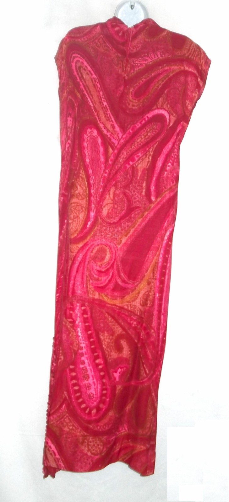 CAFTAN / LOUNGING GOWN 1960’S 1970’s VINTAGE PAISLEY WESTERN COSTUME COMPANY