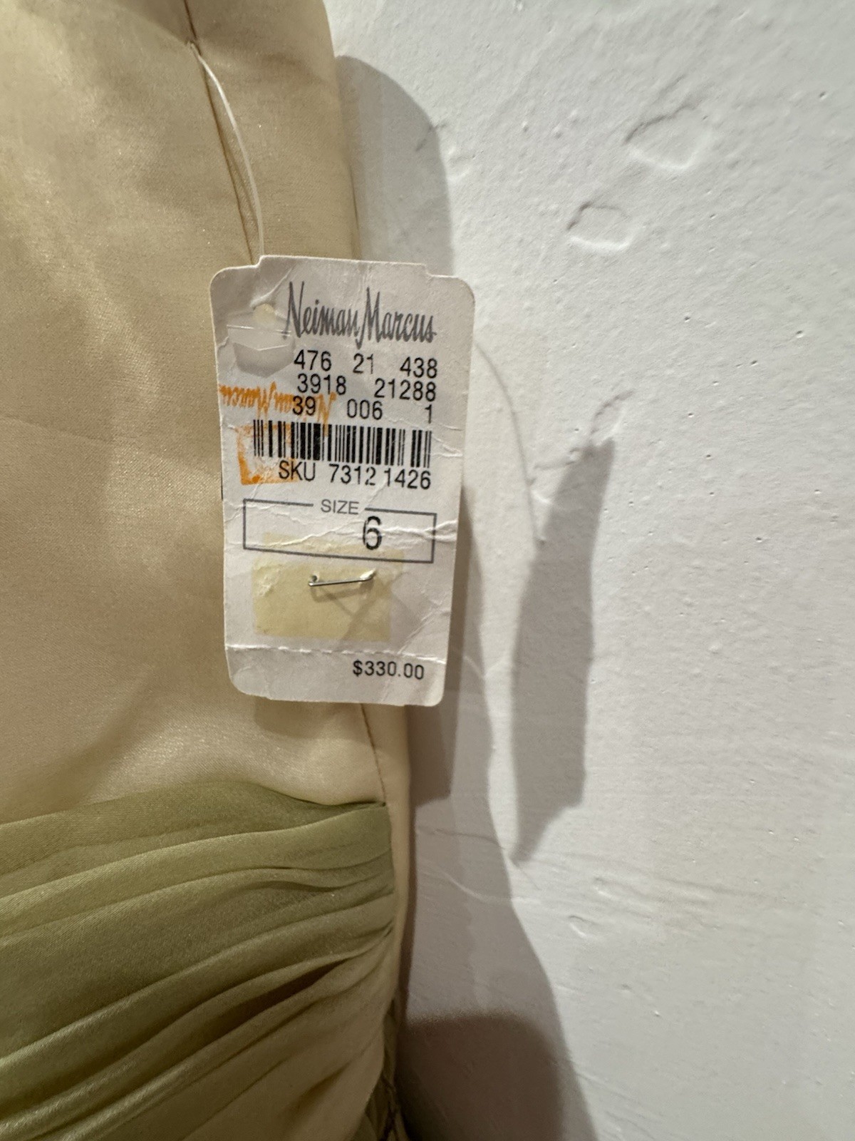Vintage Kay Unger Silk Dress Size 6