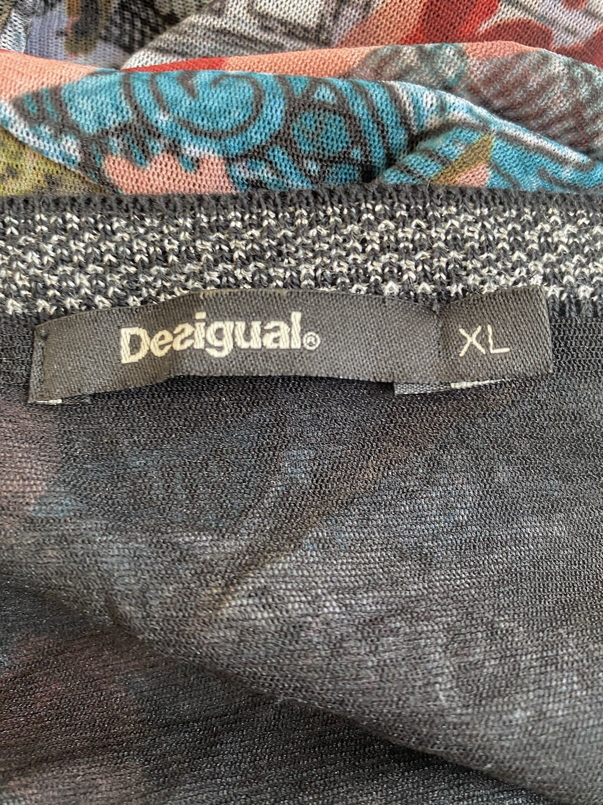 DESIGUAL TOP WOMEN WOMAN SHIRT VINTAGE JHD7556