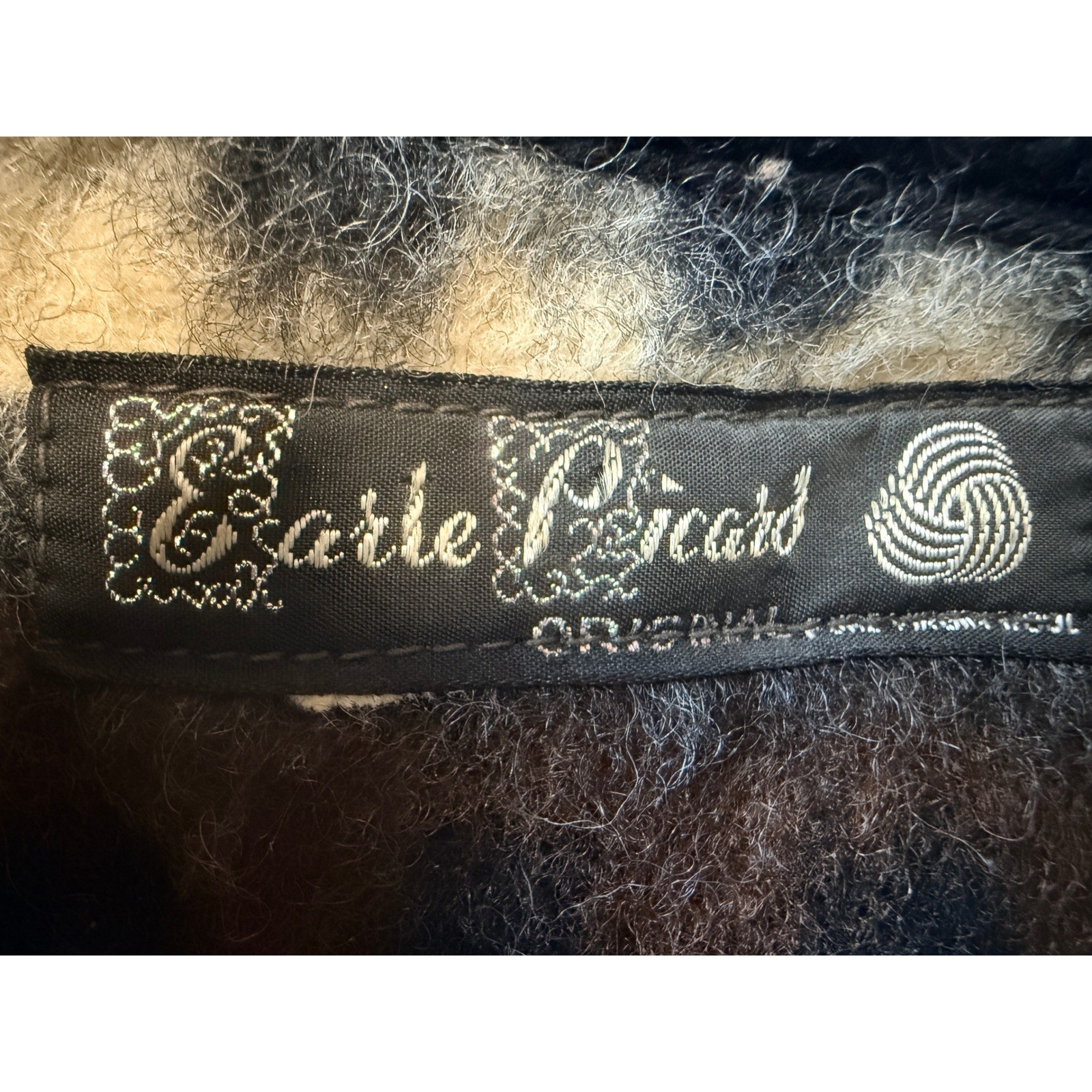EARLE PICARD – VTG Women’s Virgin Wool Full Zip Cardigan Sweater Fair Isle Large