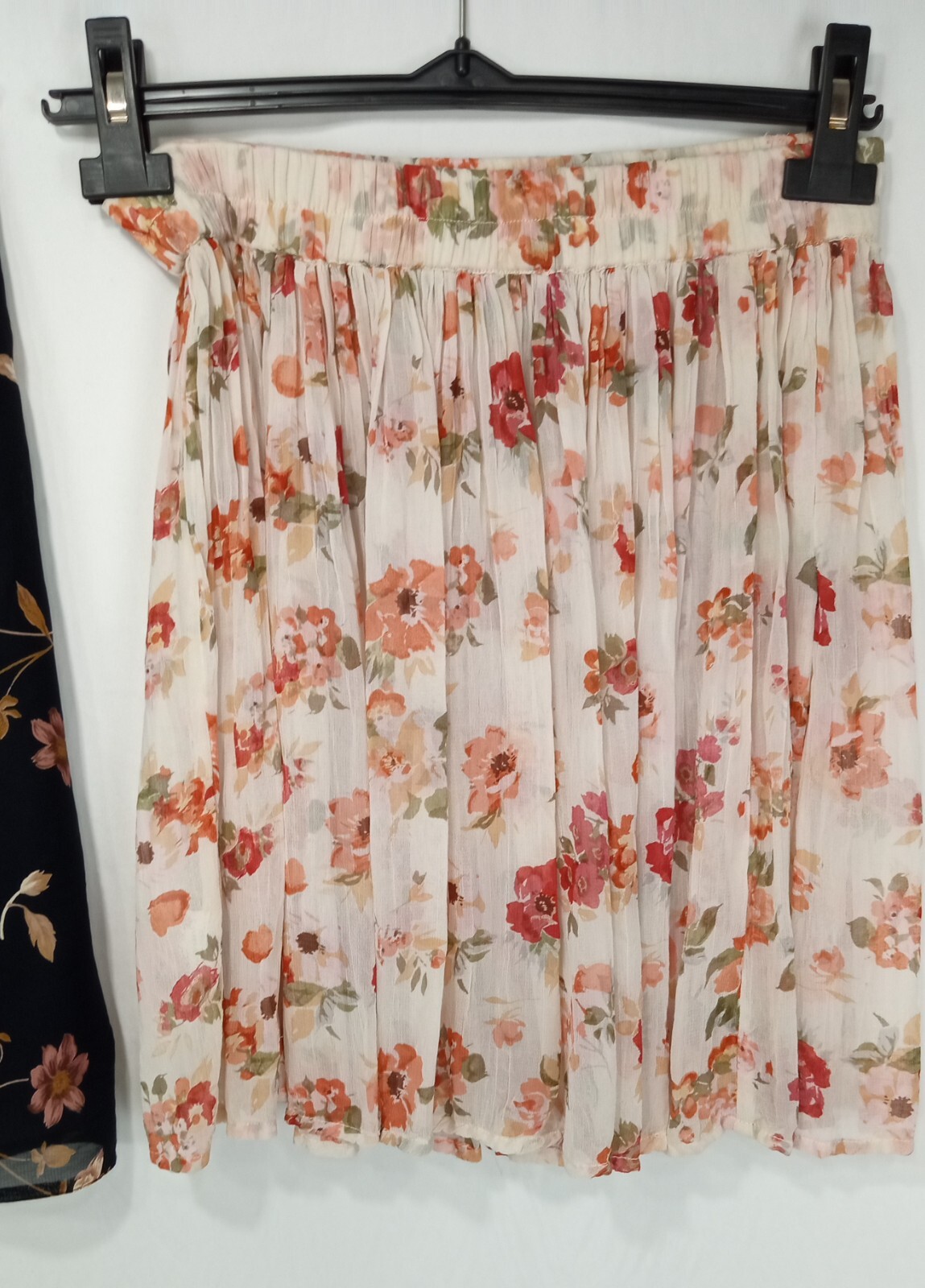 vintage 1990’s New Fast & Waltex pair Cottagecore sheer floral Women’s Skirt M