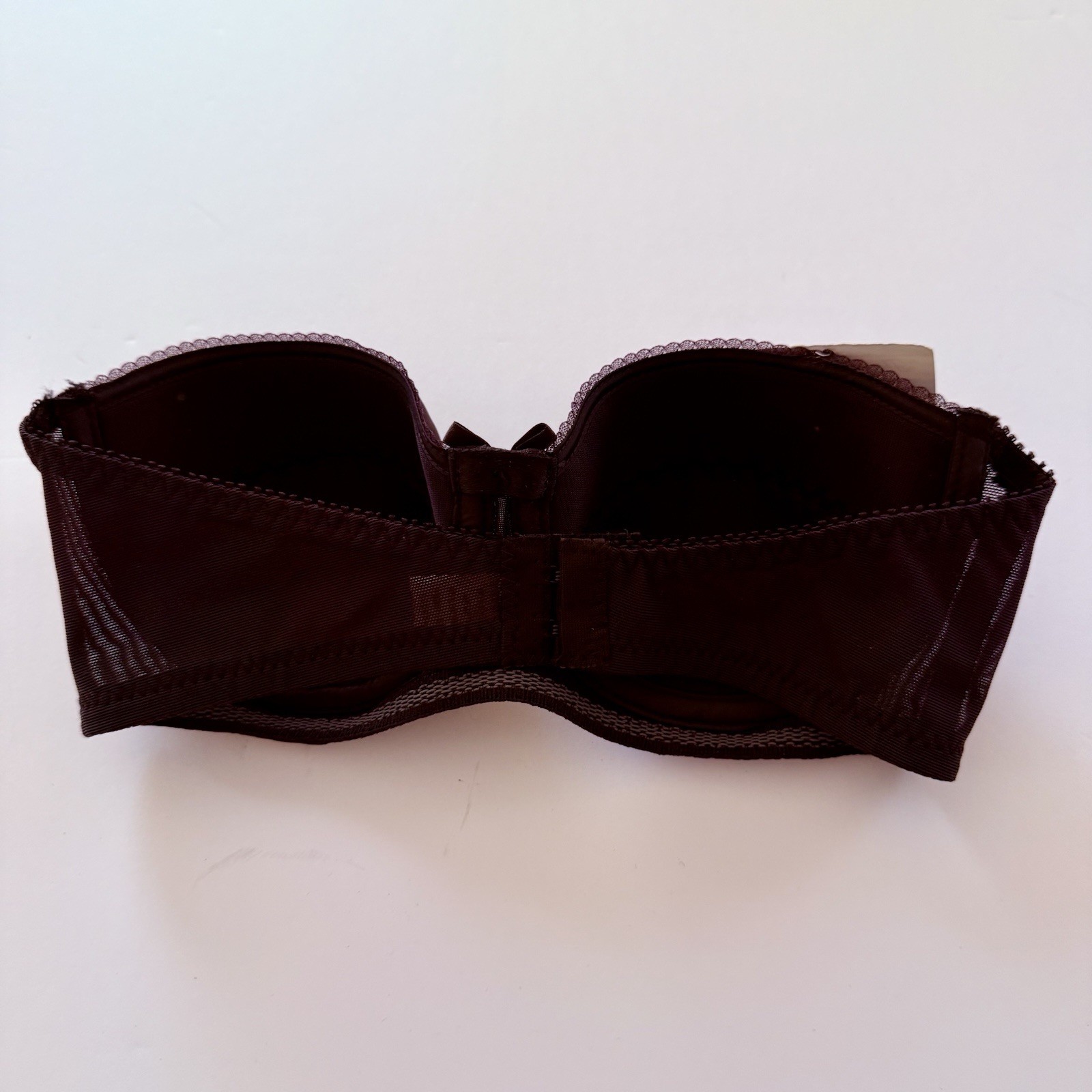Lady Marlene Vintage Strapless Bra Black 32B NWT