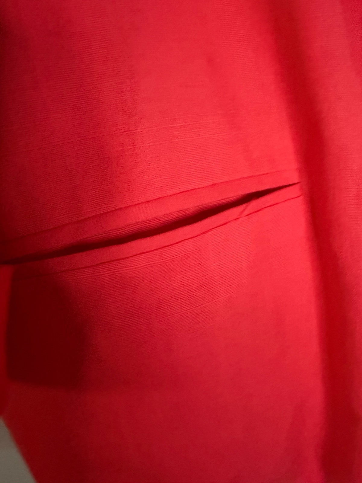 Sag Harbor Women’s Blazer Size 16 Coral Longline 2 Button Vintage Jacket