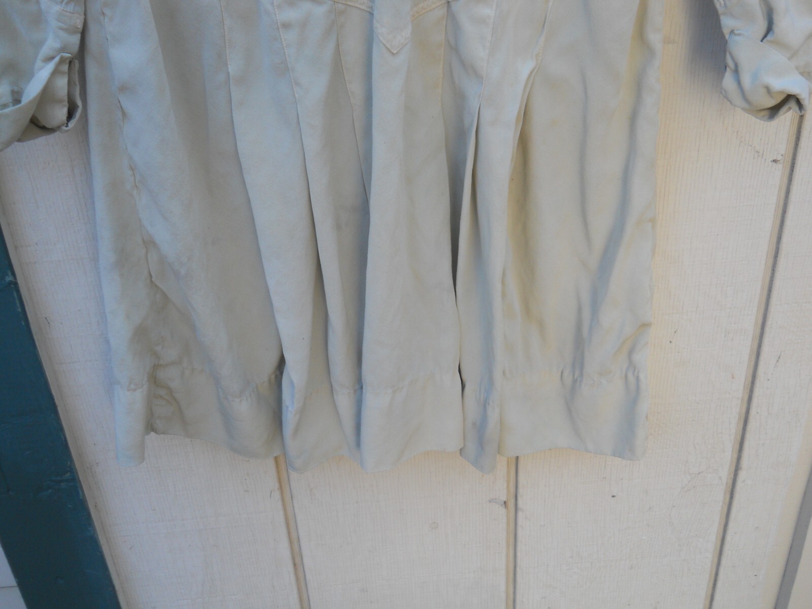 TWO DRESSES VINTAGE 40’S WOMEN’S SILKY GREY LONG SLEEVE DRESS SZ 34 &SZ 12 AS IS