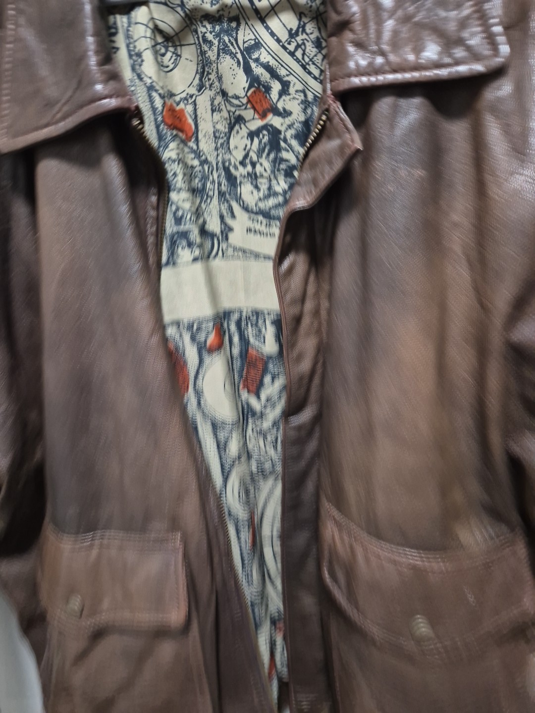 VTG 40s Deerskin Leather Jacket Women’s Size 46