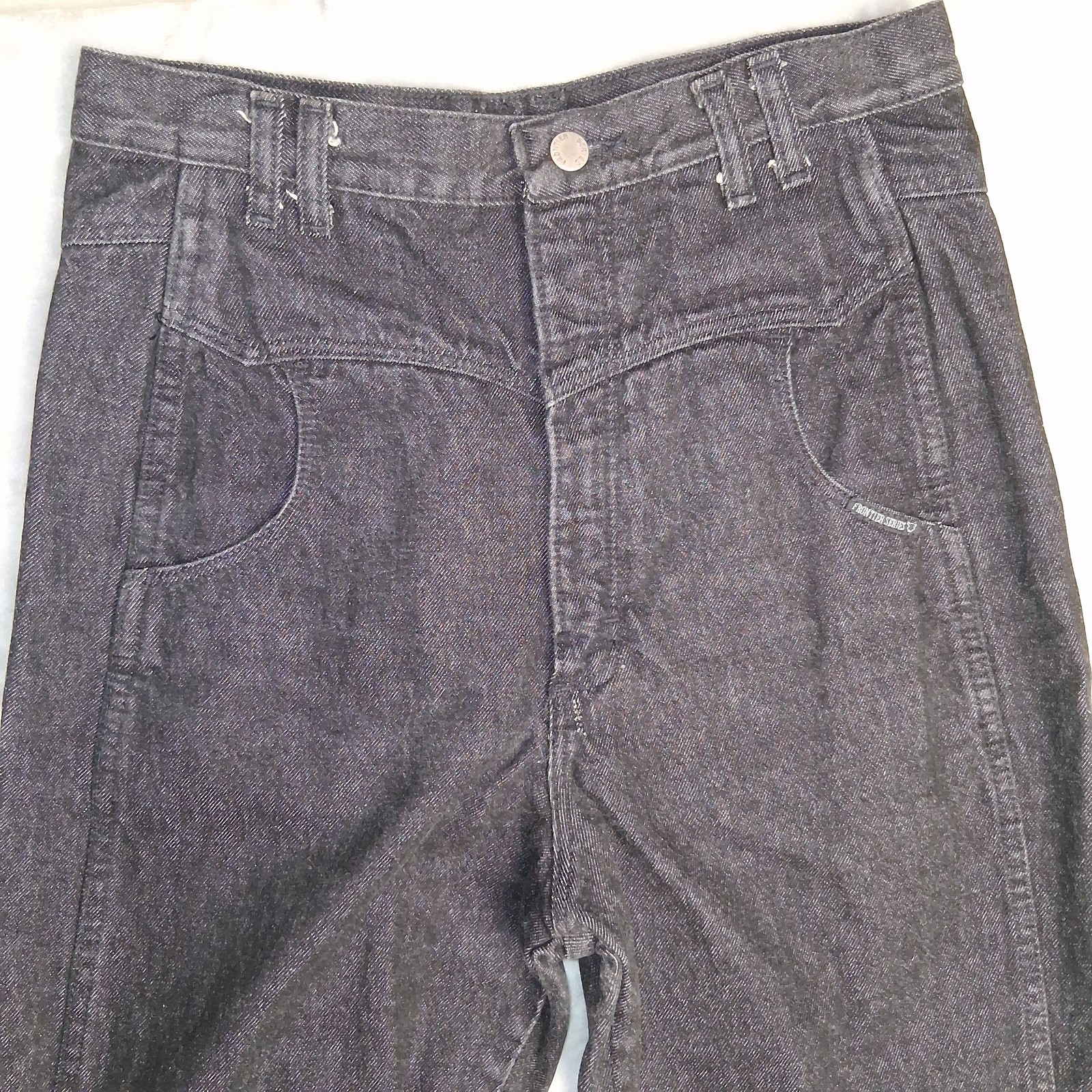Frontier Series Vintage Black Denim Jeans V876-009 – Pre-owned Good