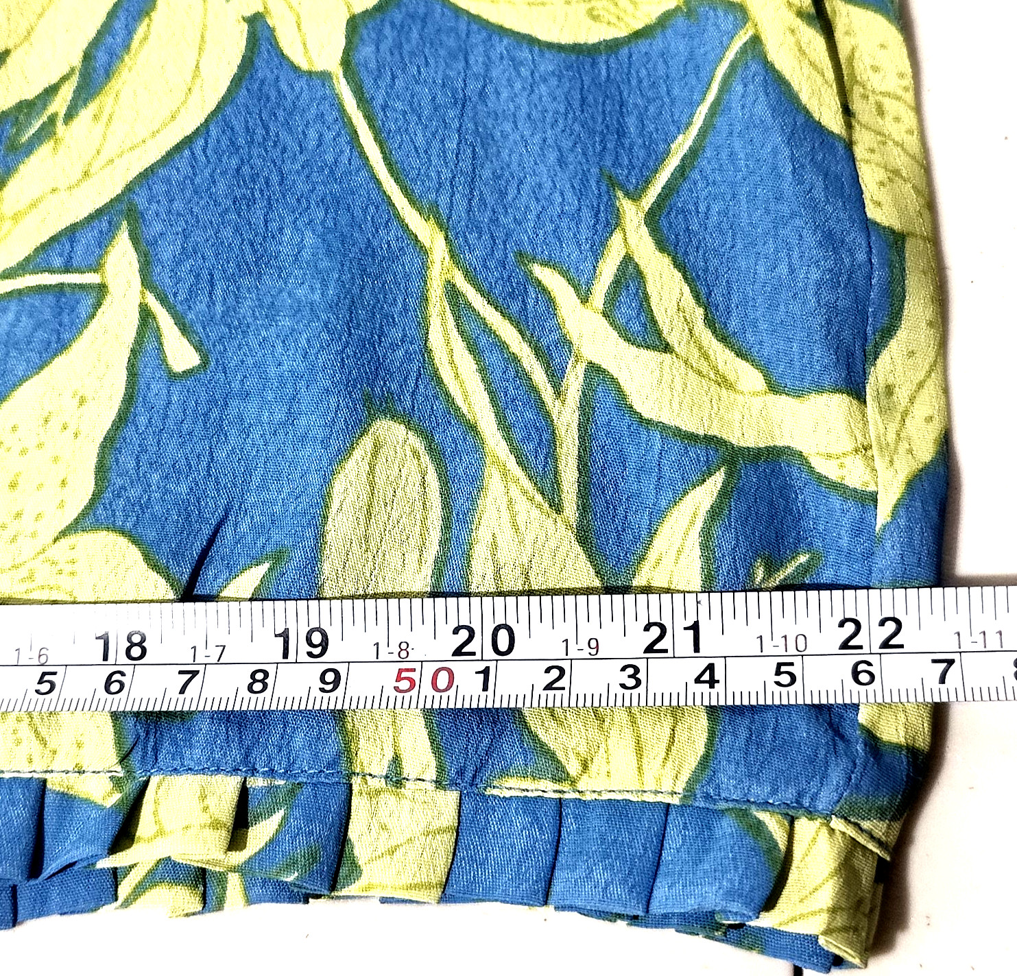 PUTUMAYO VTG Midi Skirt + Tank Top Set M Tropical Floral Beachy Pleated Hems