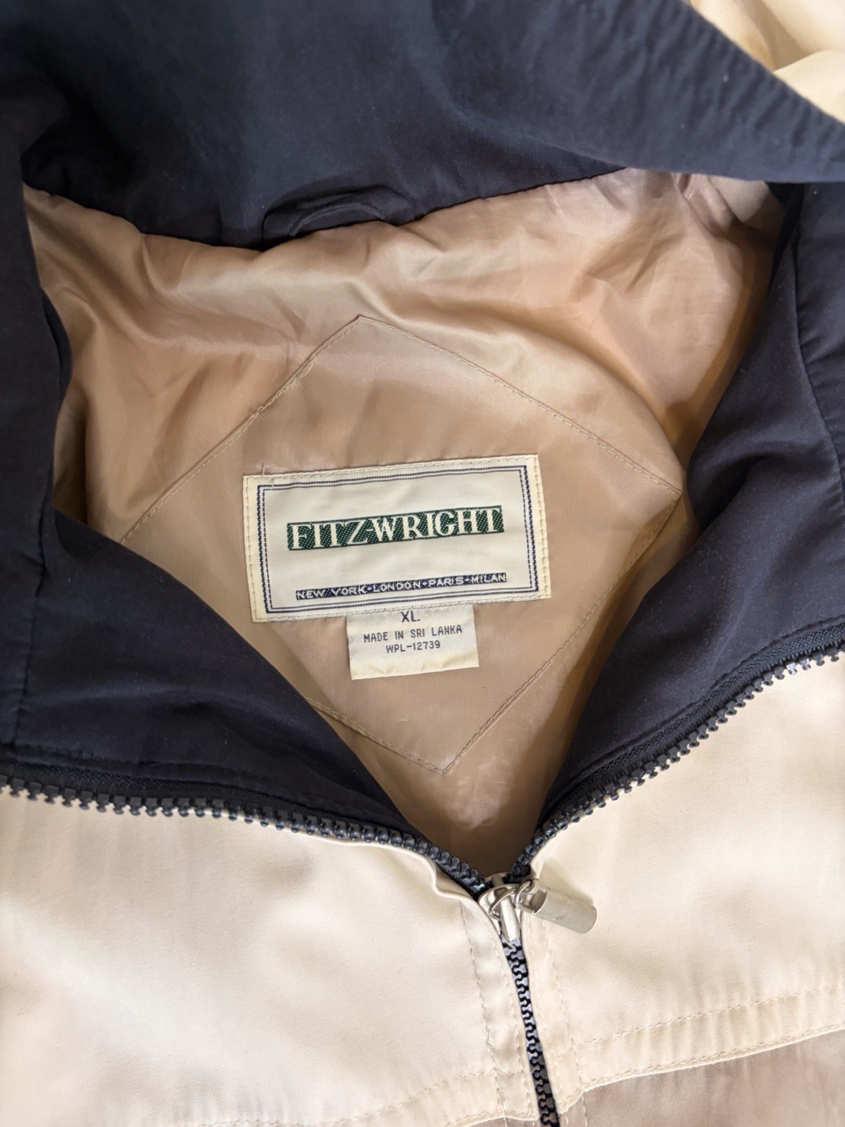 Vintage 90’s Men’s Fitz-Wright Size M Detachable Hoodie Suede Sweatshirt