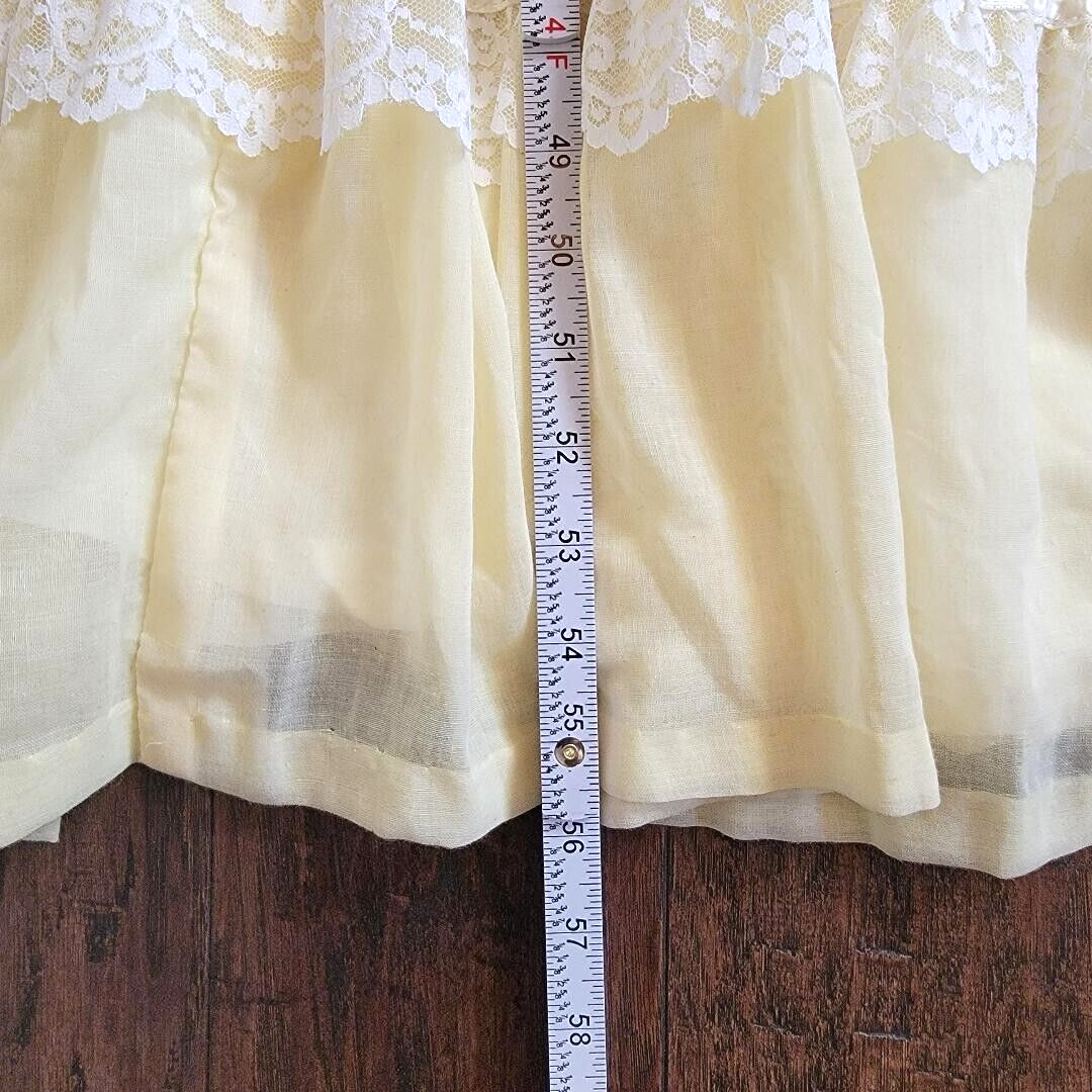 Gunne Sax Romantic Renaissance Bridal Collection Maxi Dress Vintage SZ 13 FLAWS
