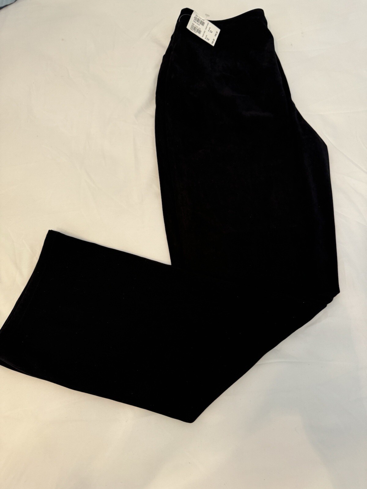 Vintage 90’s NWT Faux Black Suede Pants Harold’s Size 12