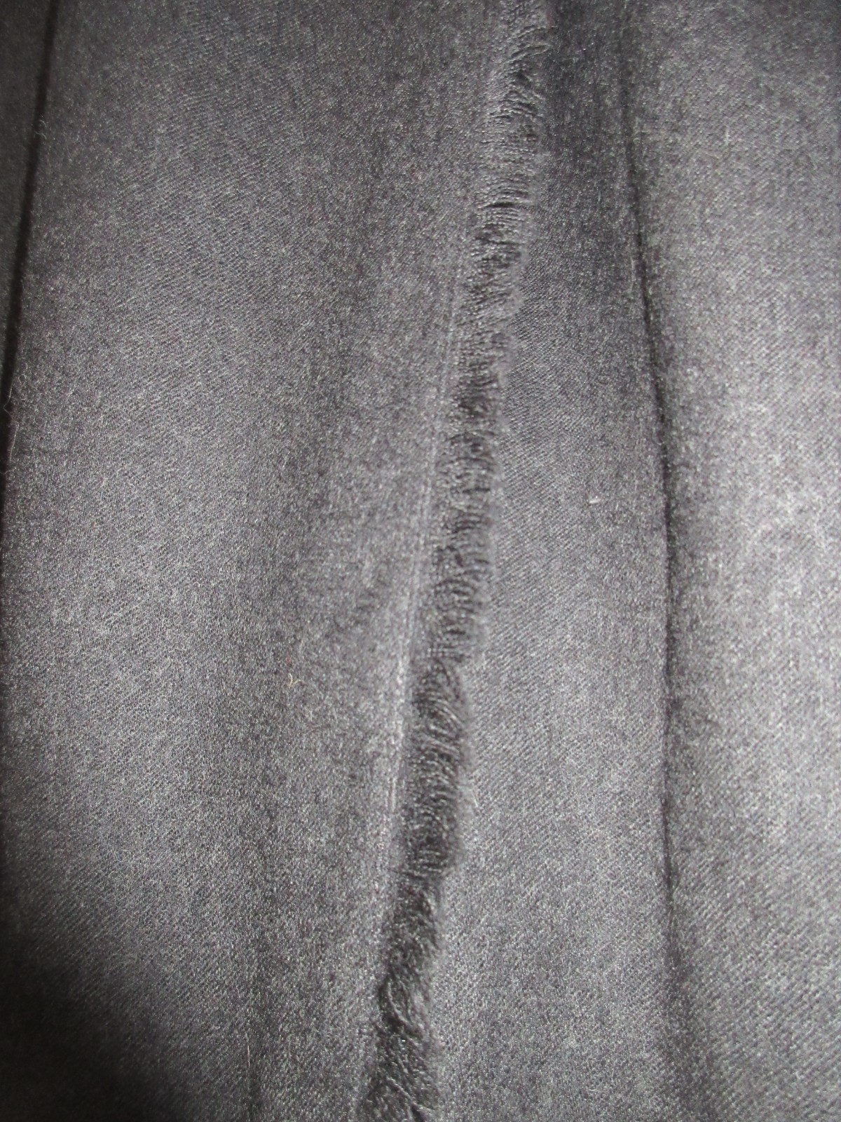 Talbots 100% Wool Women’s Skirt Charcoal Gray Pleats Buckle Straps Wrap Around