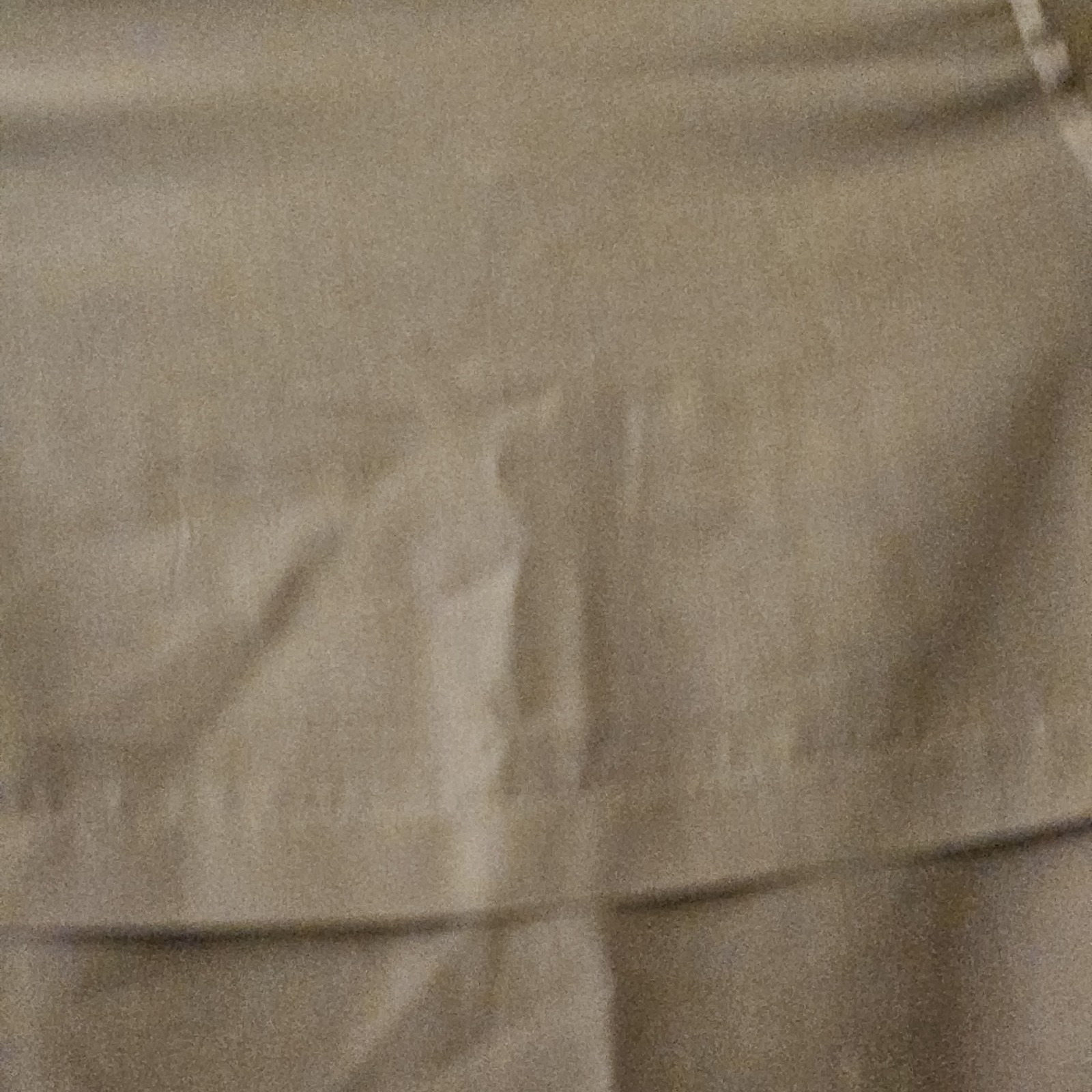Jerry Regenbogen Vintage Office Neutral 100% Silk Button Small Flaw Shirt 10