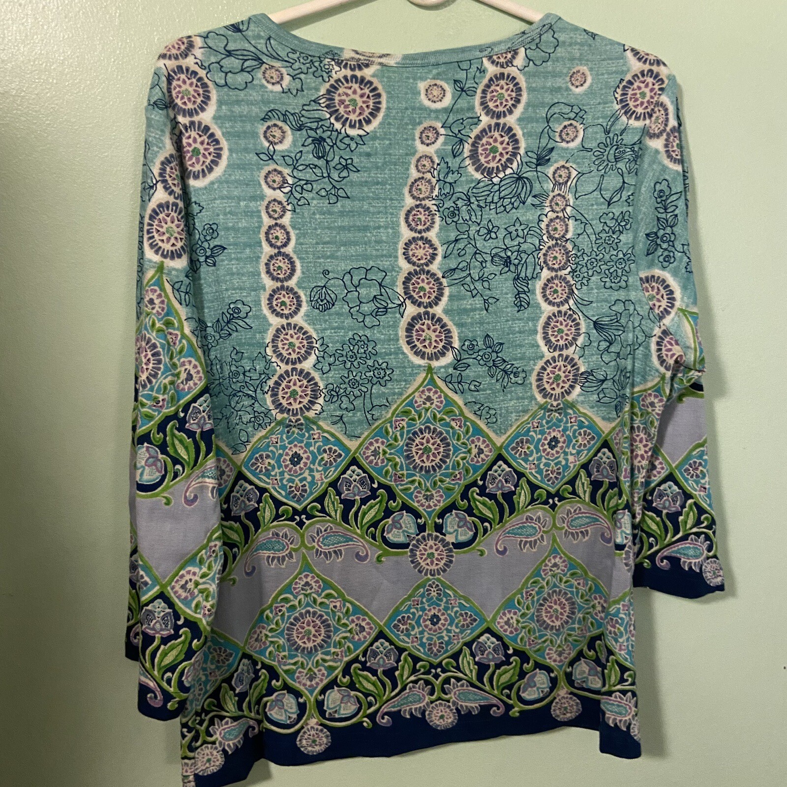 Vintage Take Two Clothing Co. Shirt And Skirt Set Mandala Tie Dye Size XL