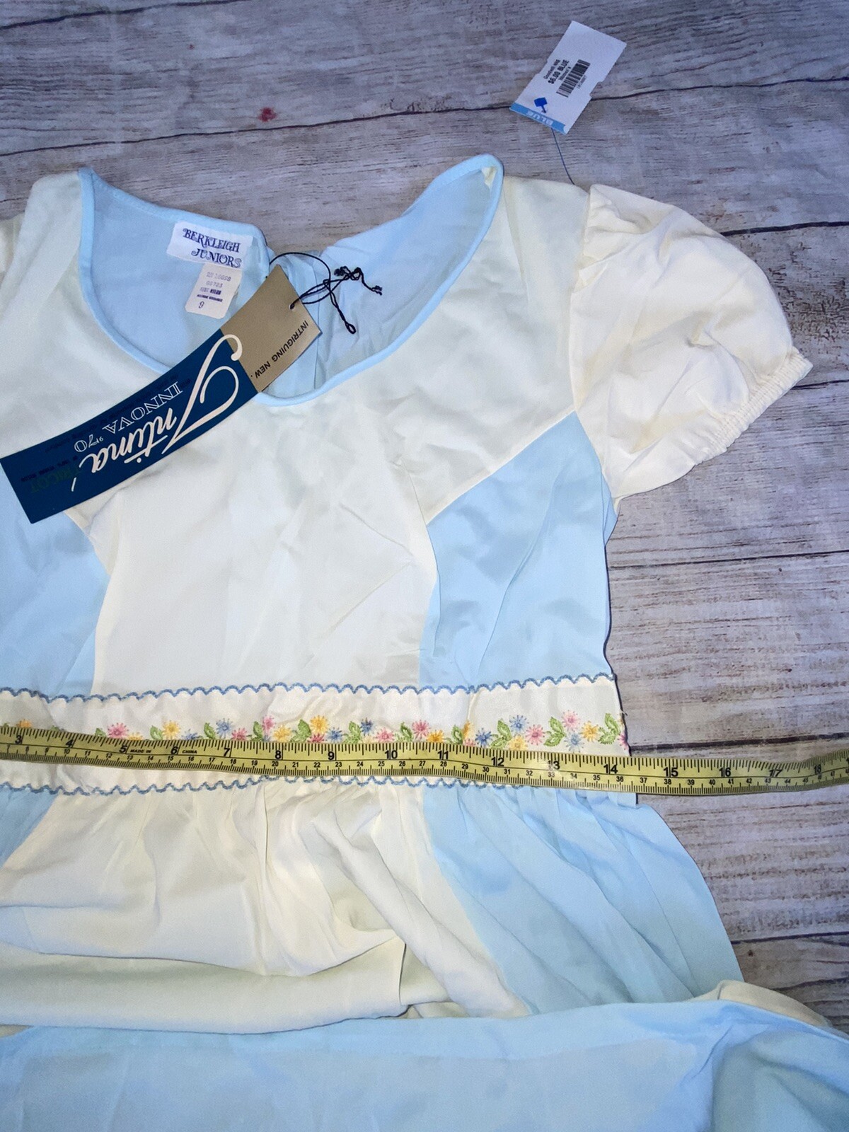 Vintage Berkleigh Junior Nightgown Womens Juniors 9 New With Tags Cottagecore