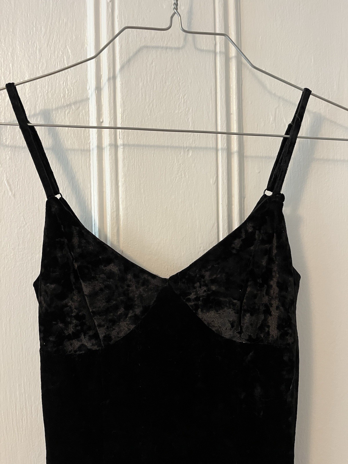 Vintage Deadstock Faux Velvet Dress