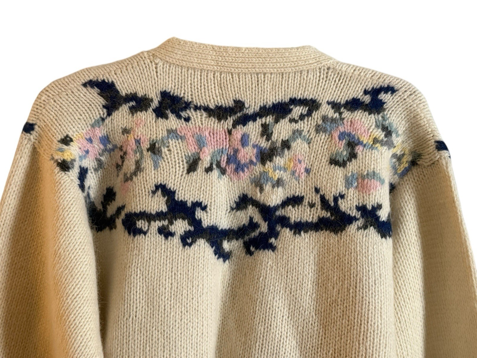 VTG Geoffrey Alexander Private Agenda Lambs Wool Angora Cottagecore Large EUC