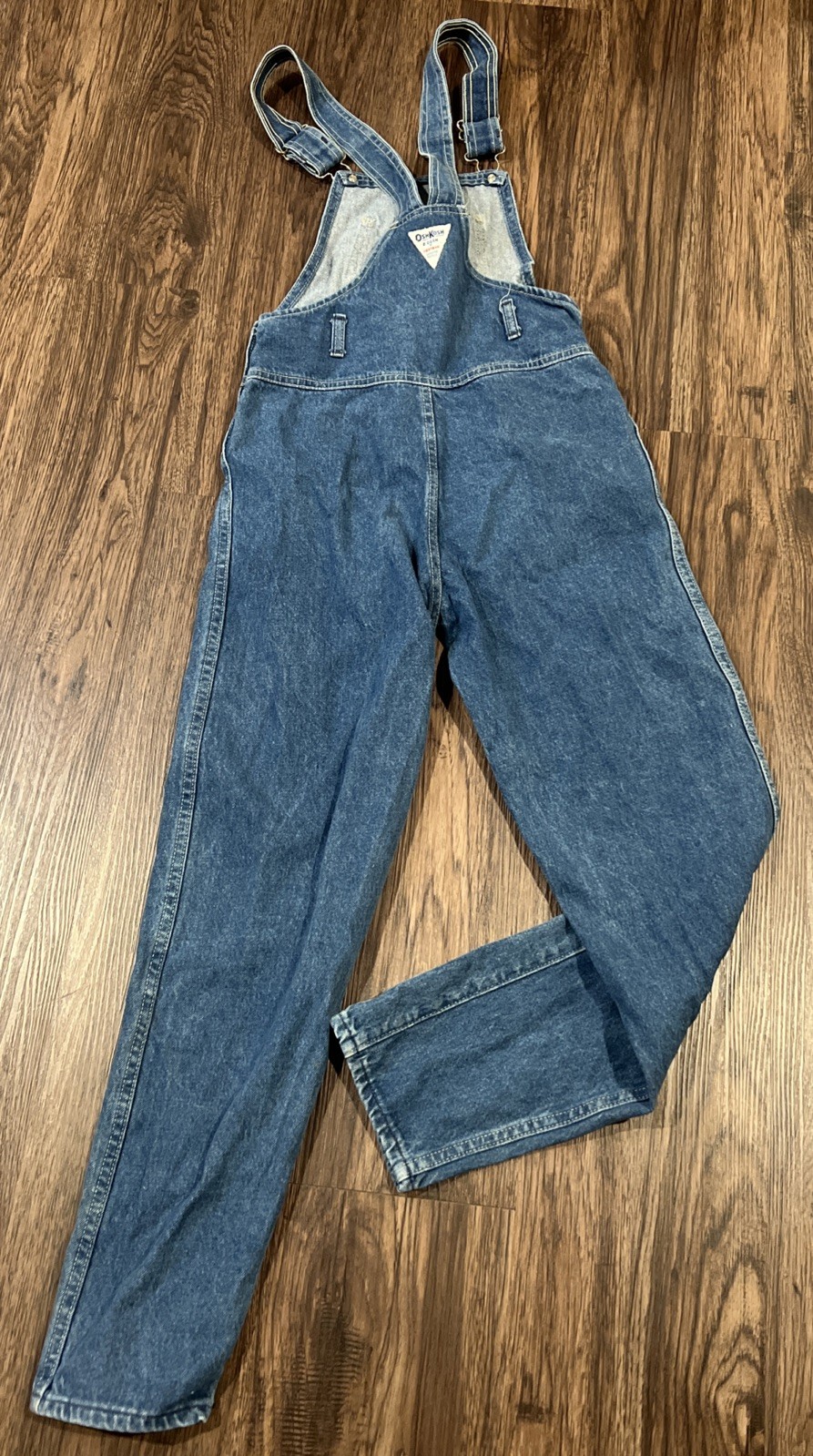 Vintage 80’s Osh Kosh B’Gosh Blue Denim Overalls Size 14 READ